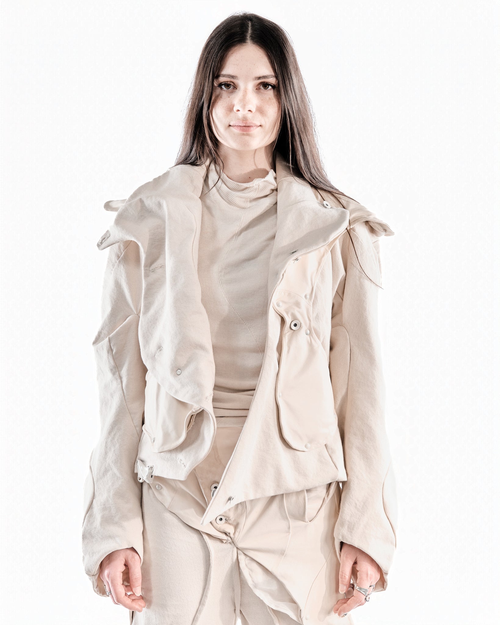 UNDYED LEATHER CERITH JACKET WOMENS
