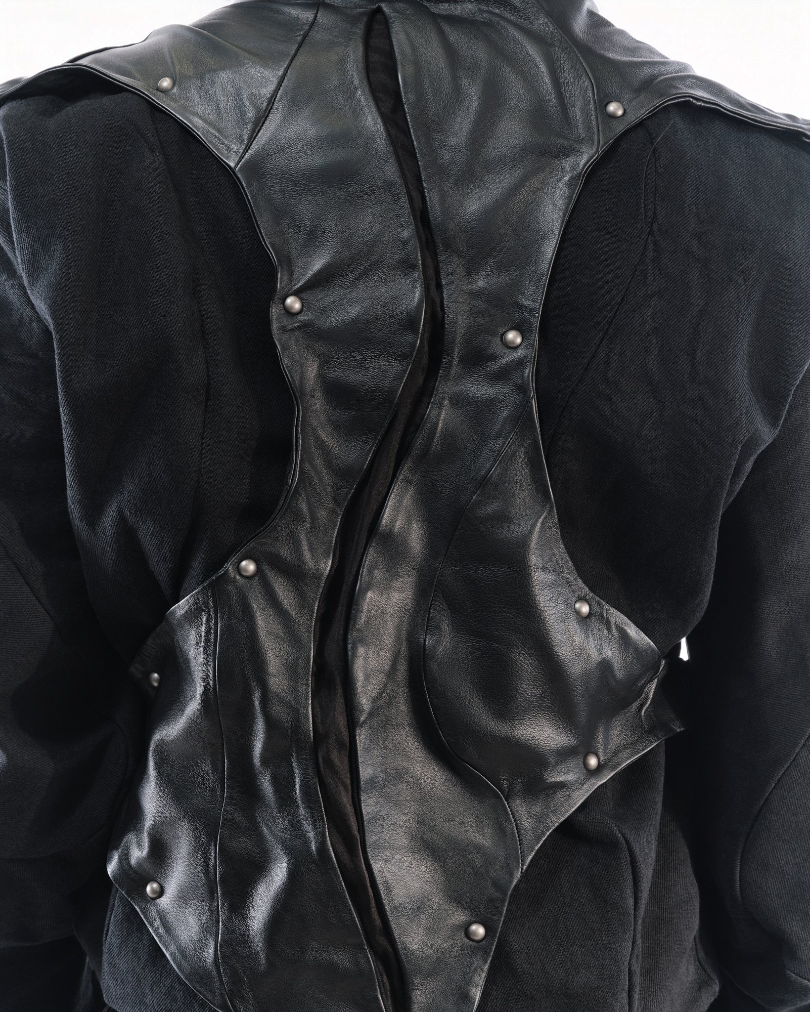 BLACK LEATHER CERITH SET MENS