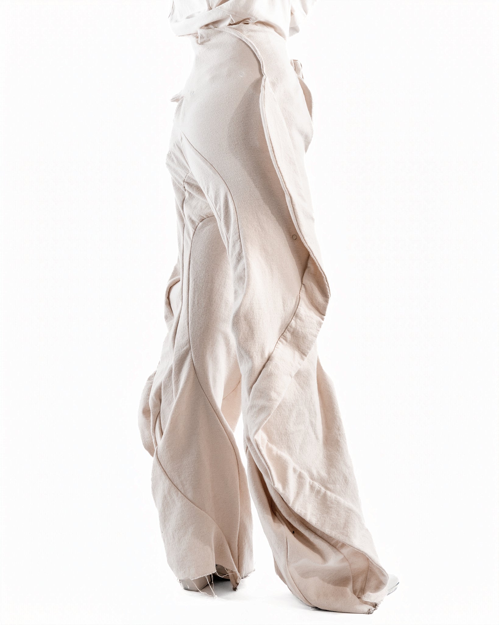 UNDYED LEATHER CERITH JEANS WOMENS