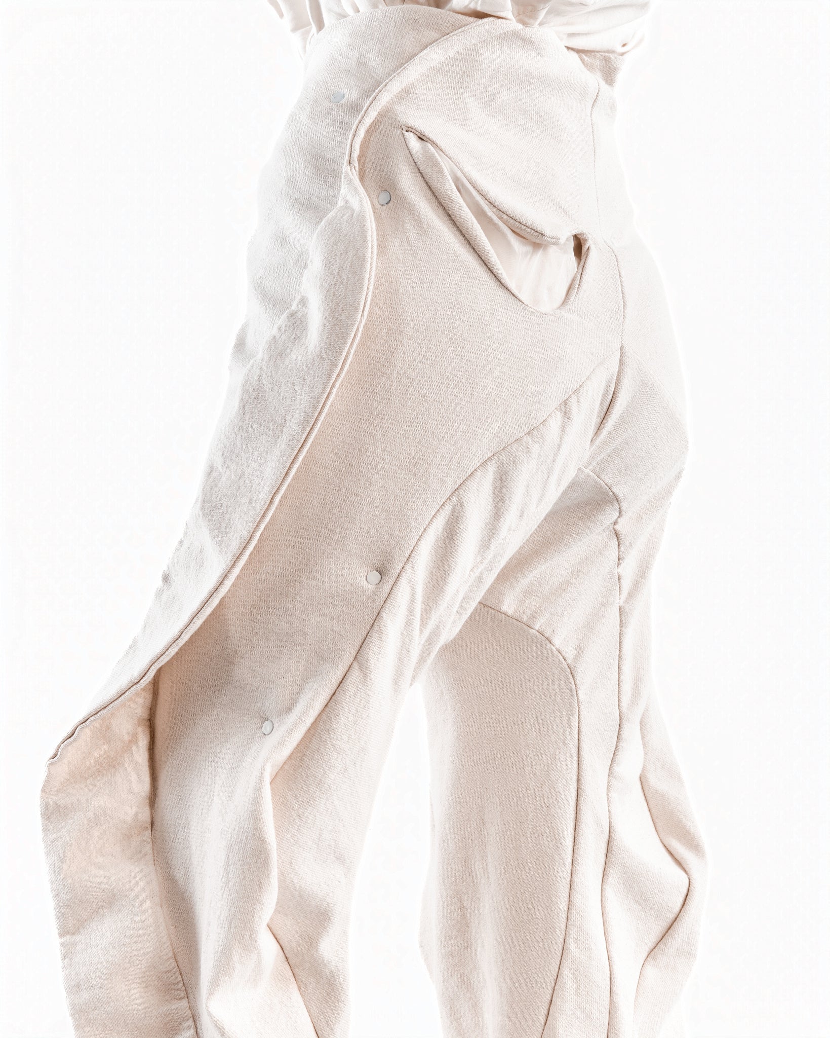 UNDYED LEATHER CERITH JEANS WOMENS