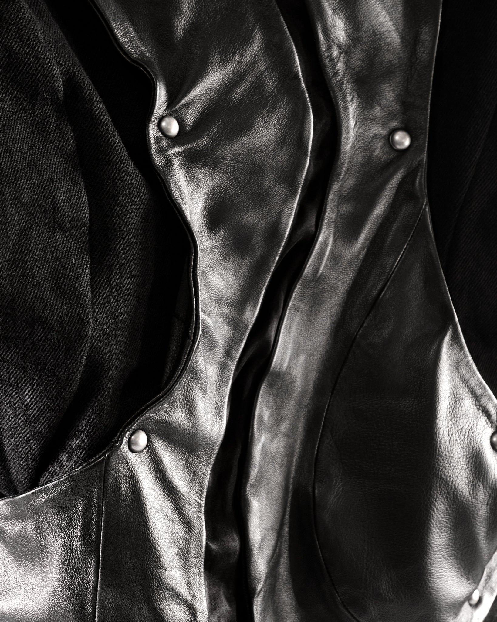 BLACK LEATHER CERITH JACKET WOMENS