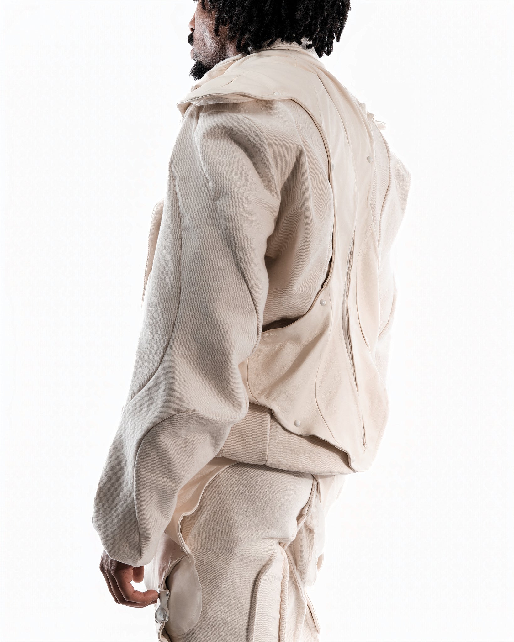 UNDYED LEATHER CERITH JACKET MENS