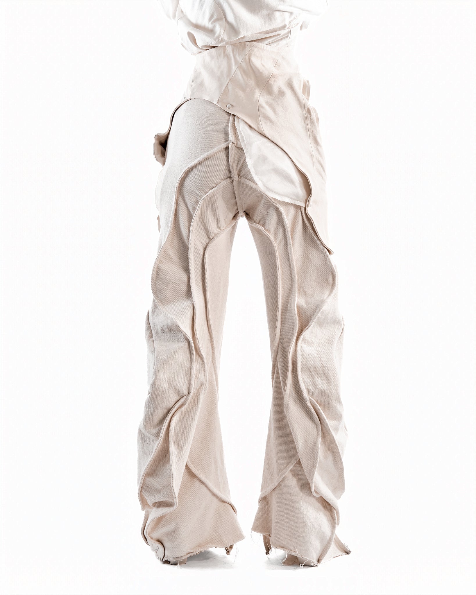 UNDYED LEATHER CERITH JEANS WOMENS