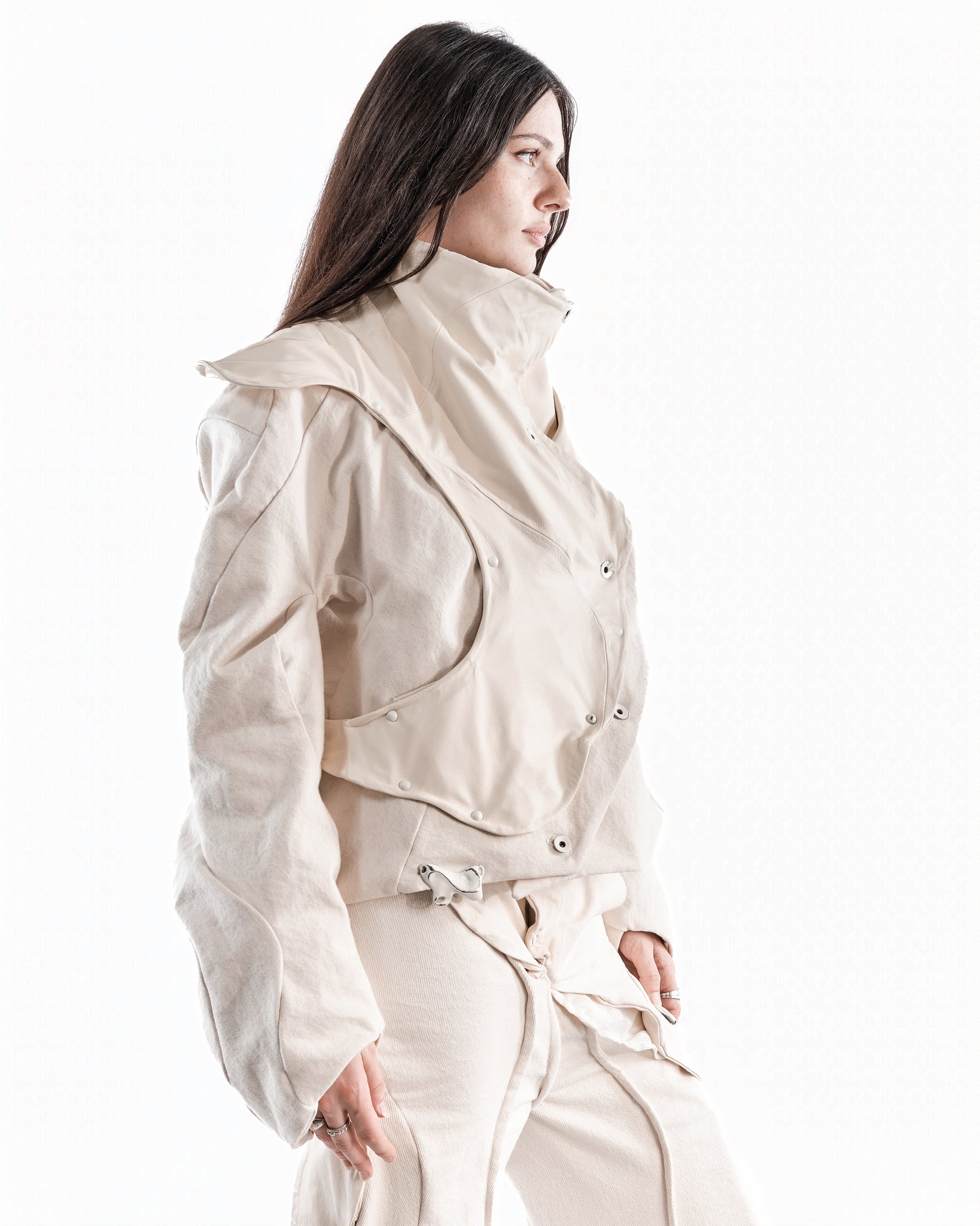 UNDYED LEATHER CERITH JACKET WOMENS