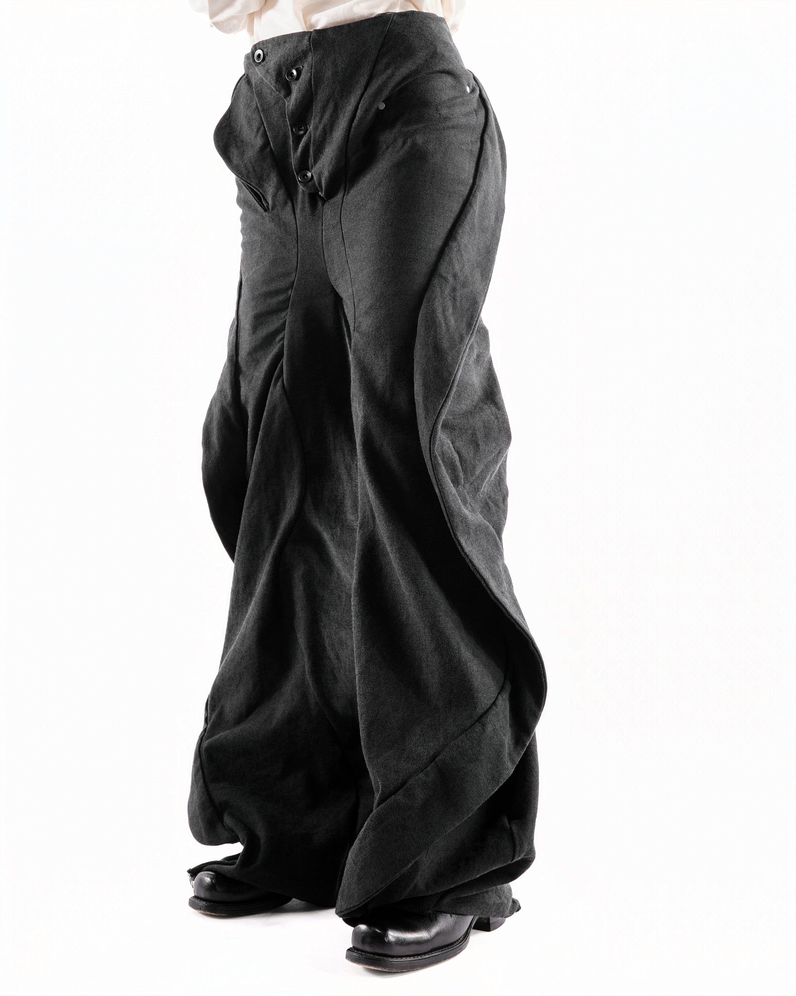 BLACK LEATHER CERITH SET WOMENS