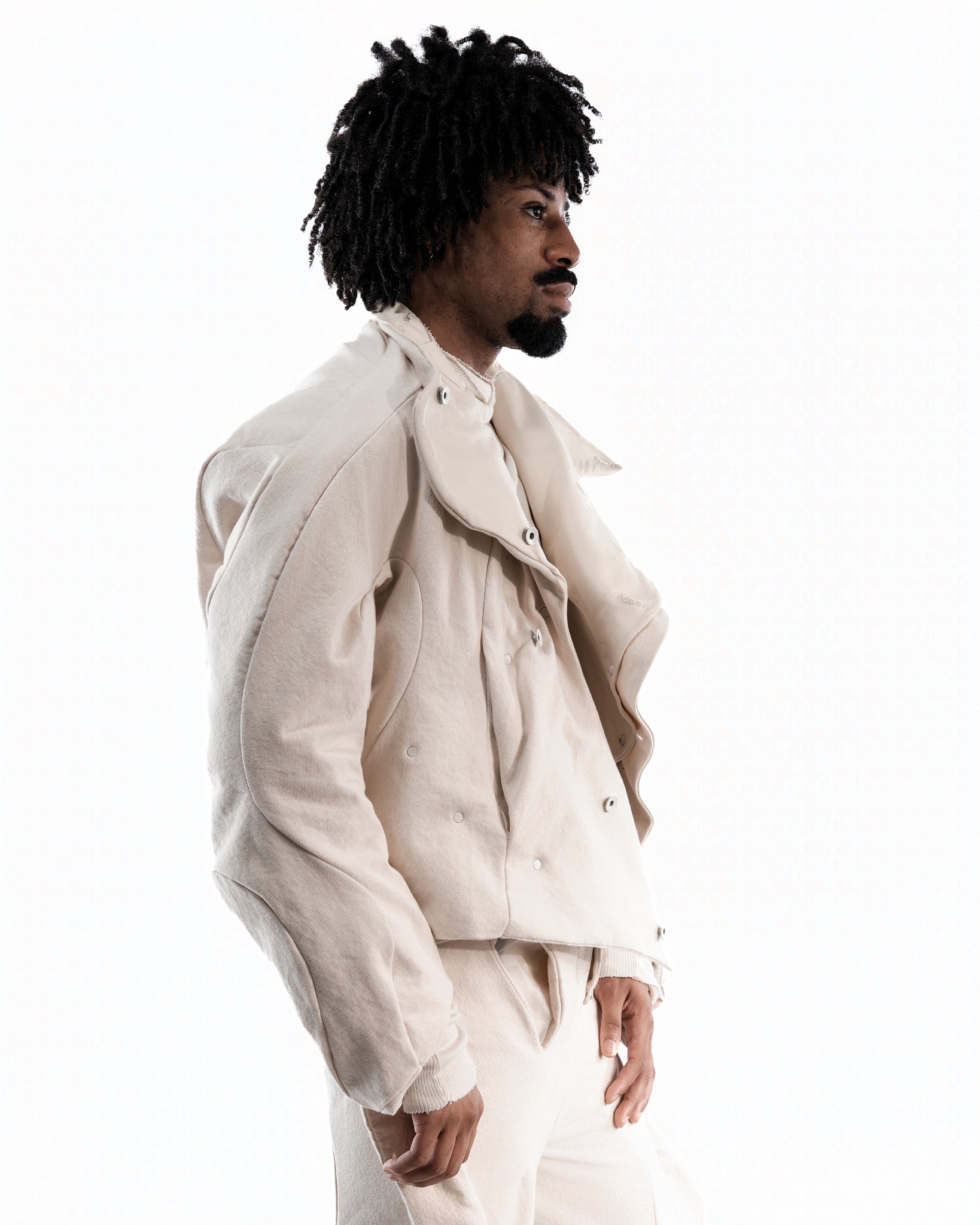 UNDYED LEATHER CERITH JACKET MENS