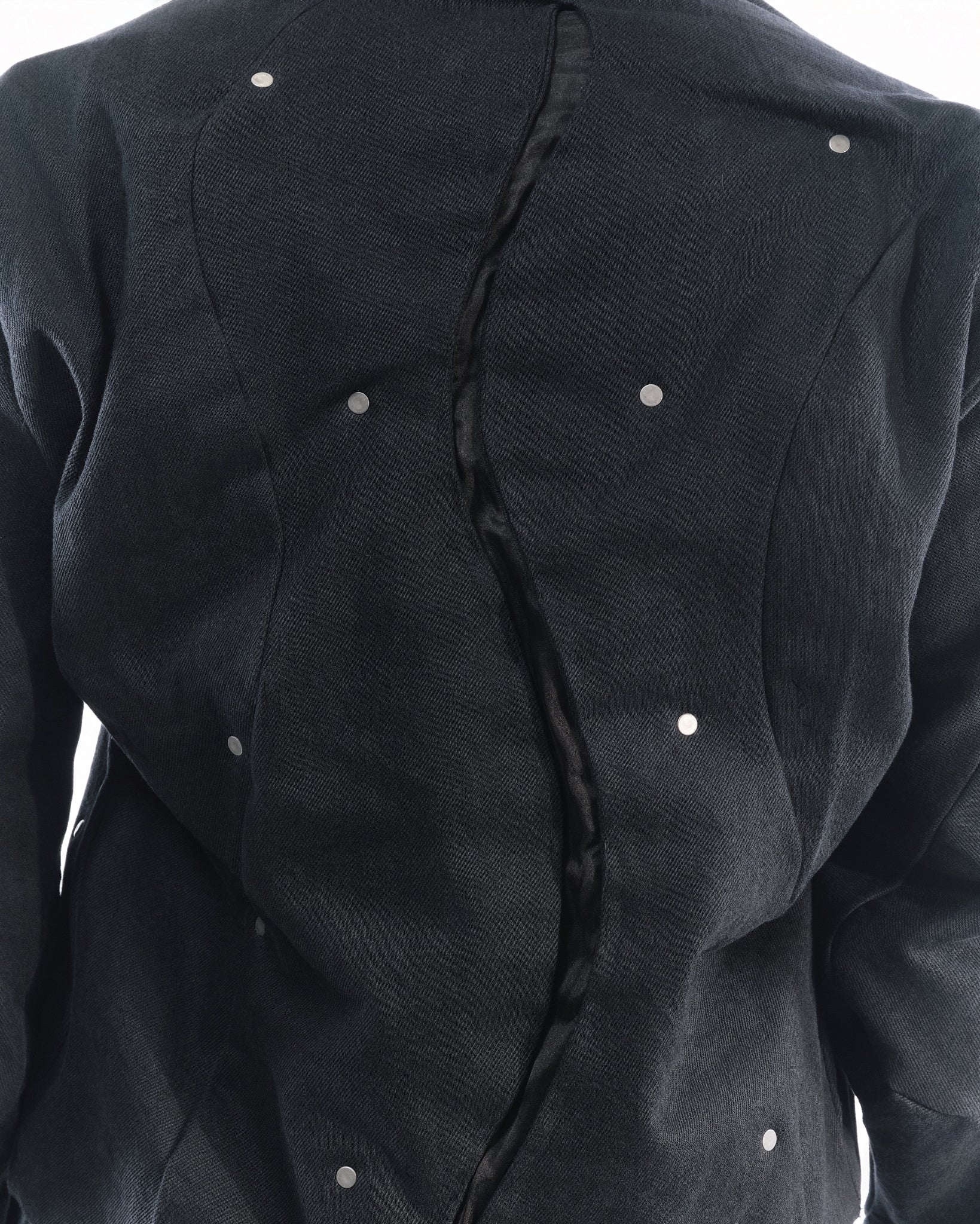 BLACK LEATHER CERITH JACKET MENS
