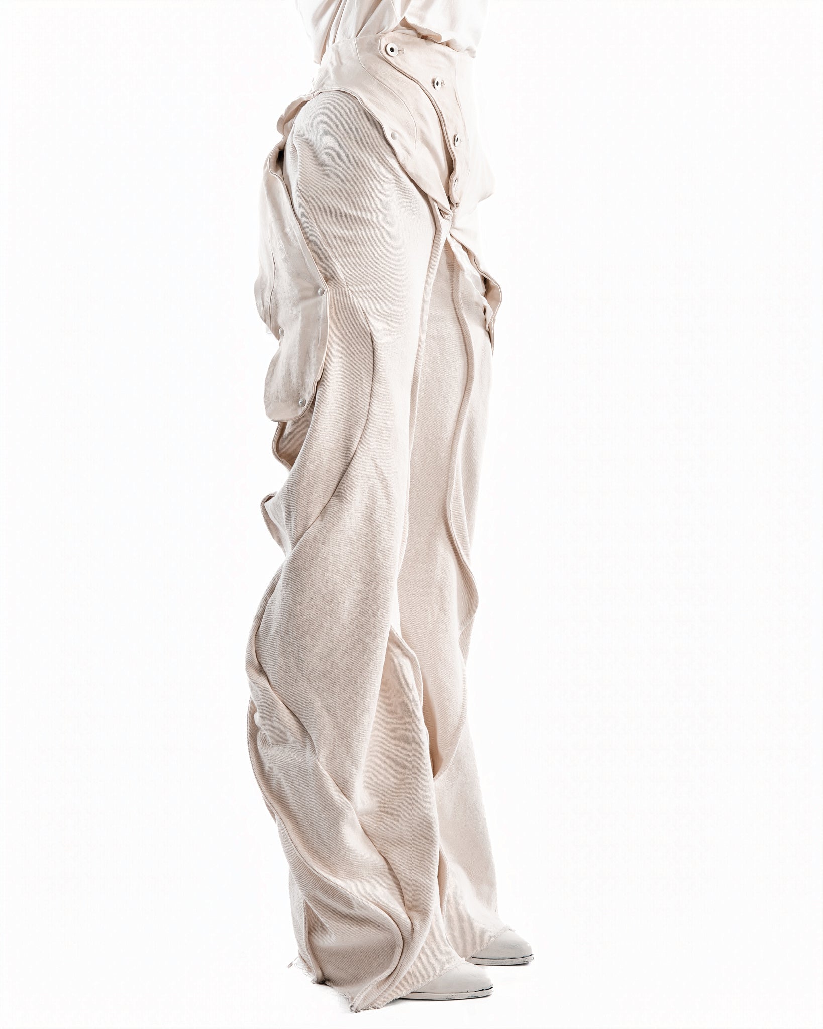 UNDYED LEATHER CERITH JEANS WOMENS