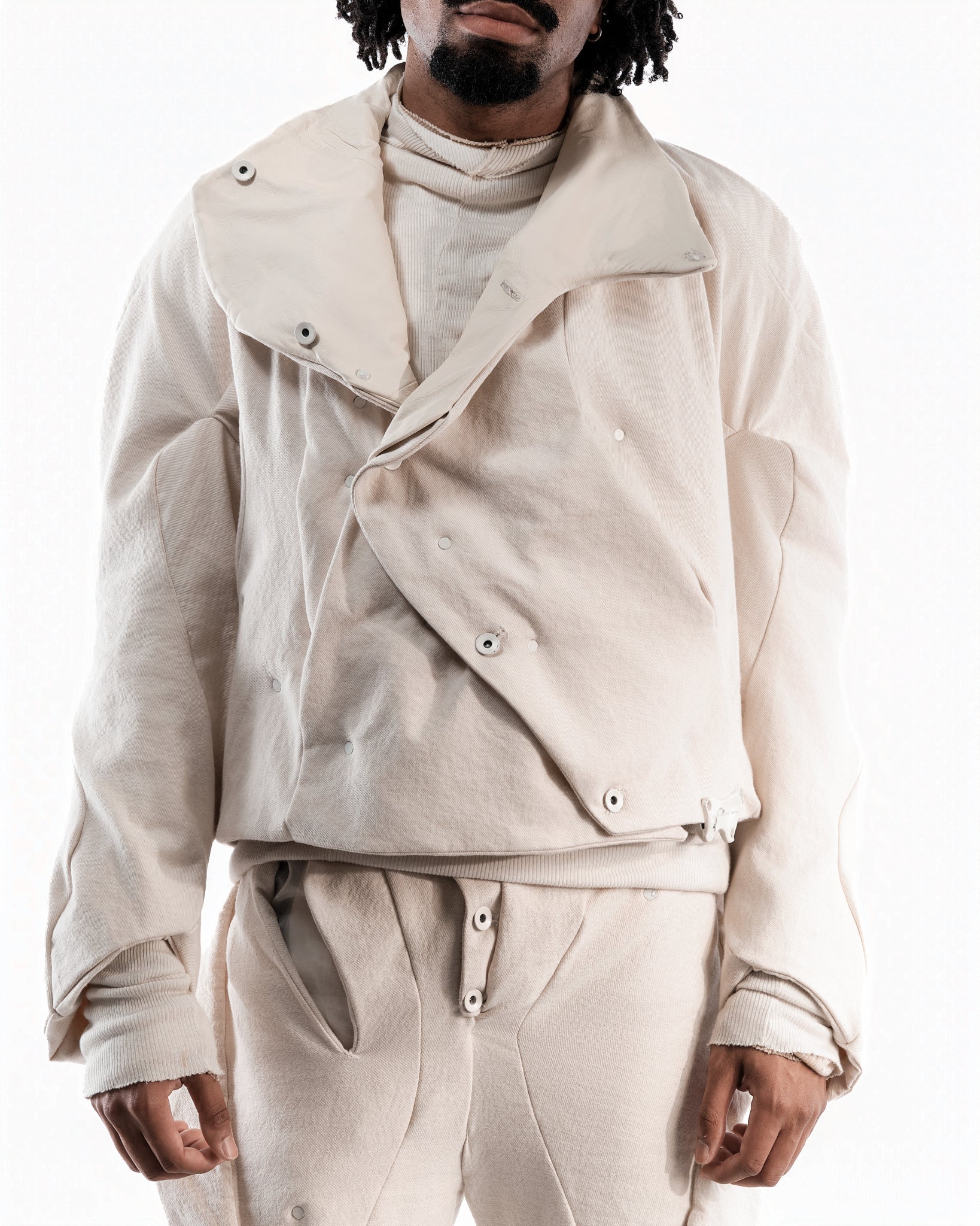 UNDYED LEATHER CERITH JACKET MENS
