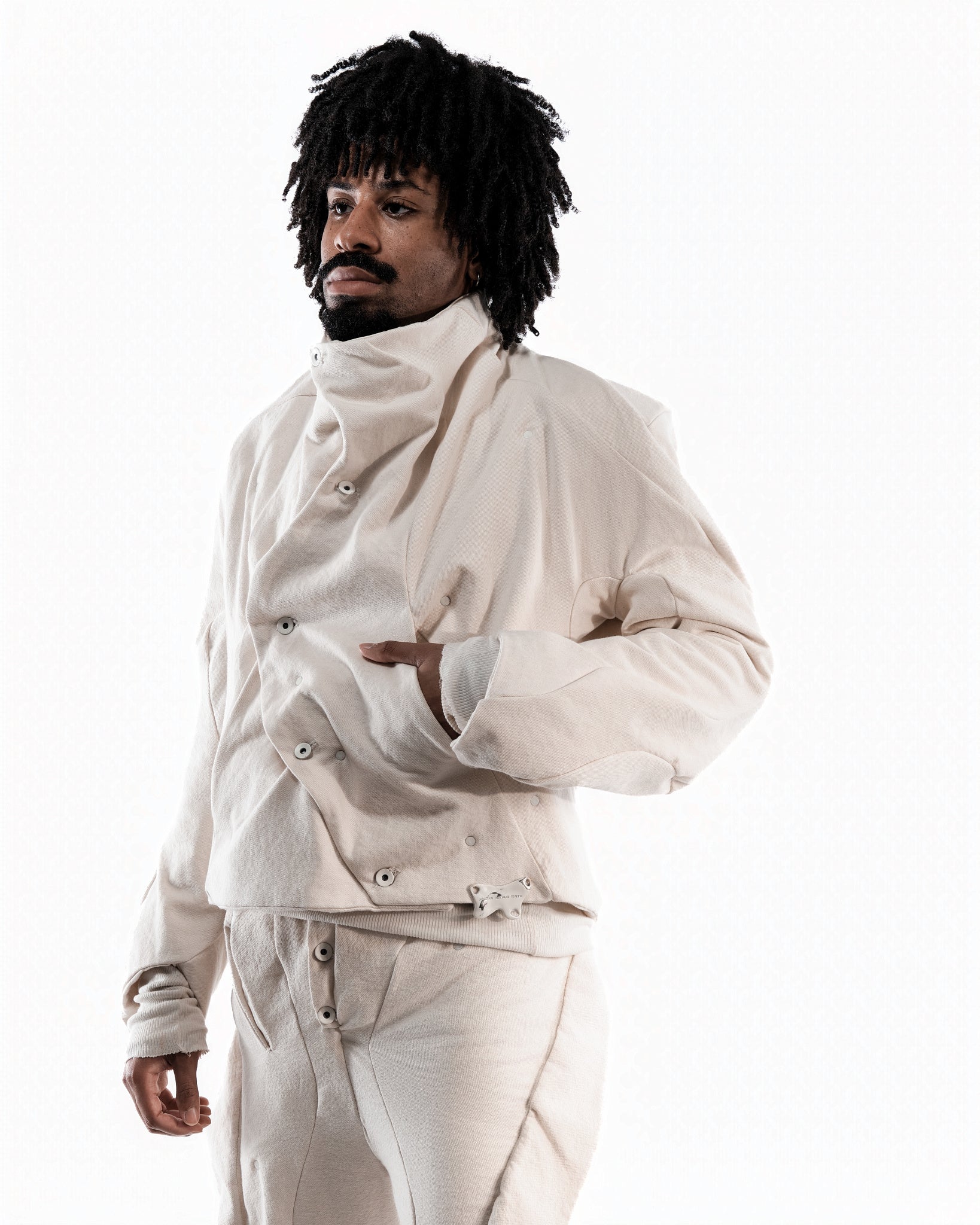 UNDYED LEATHER CERITH JACKET MENS