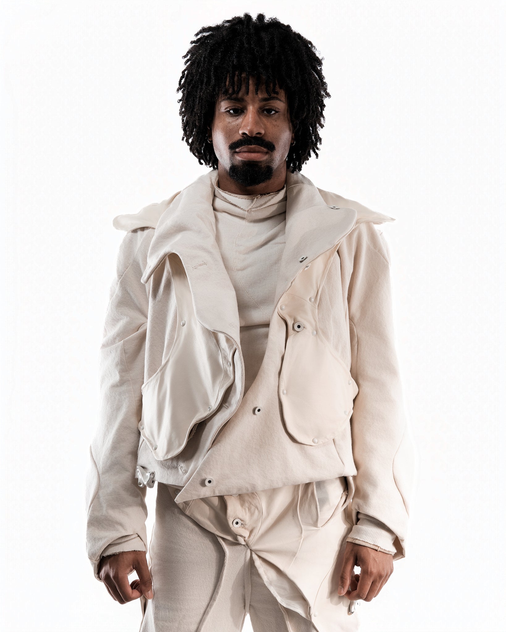 UNDYED LEATHER CERITH JACKET MENS