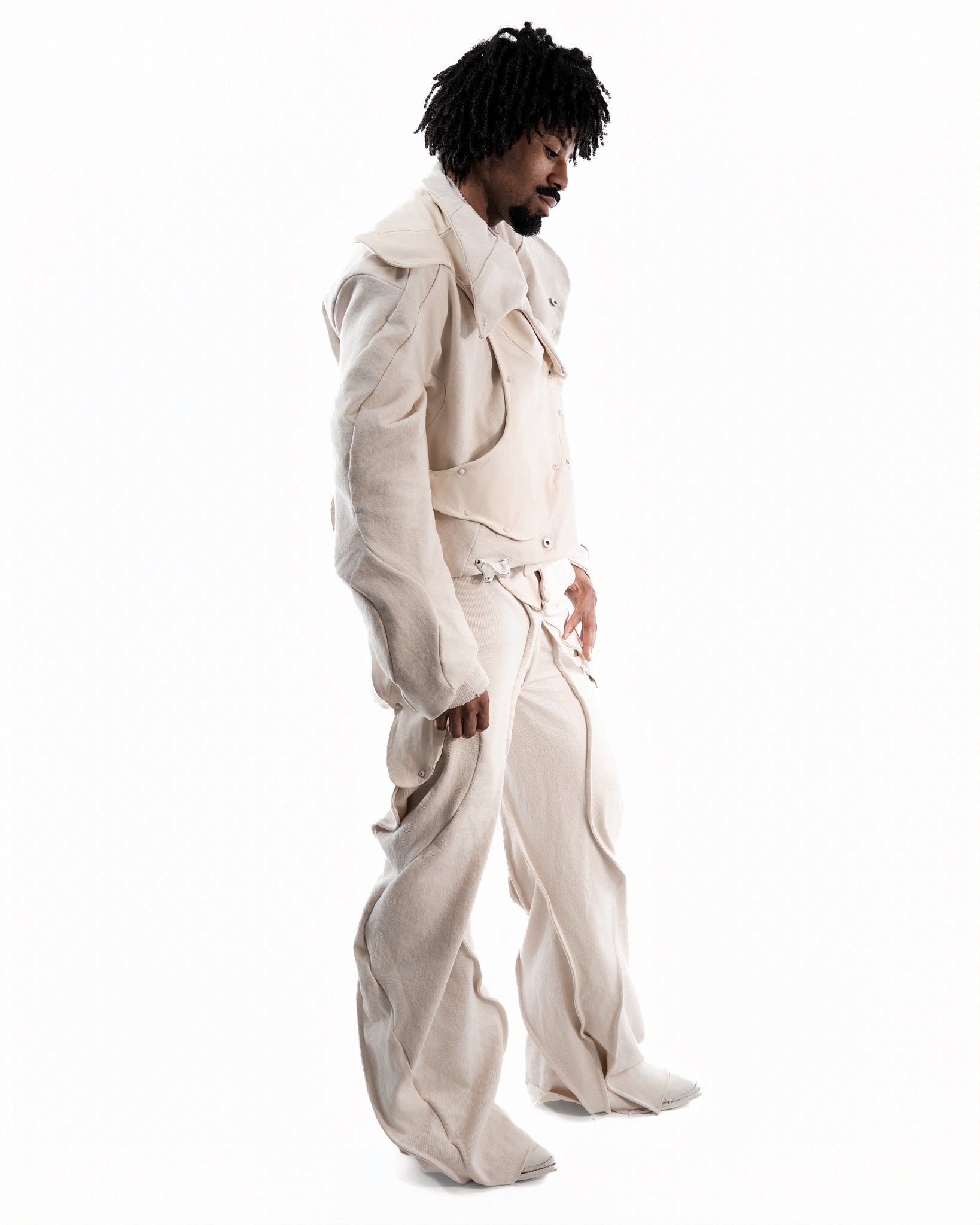 UNDYED LEATHER CERITH JACKET MENS