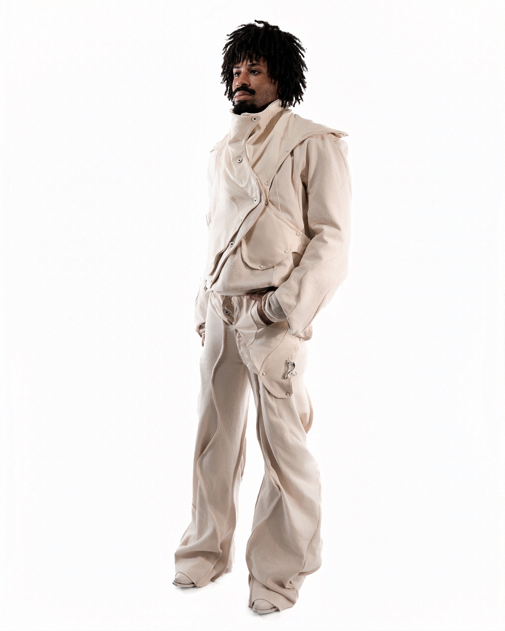 UNDYED LEATHER CERITH JACKET MENS