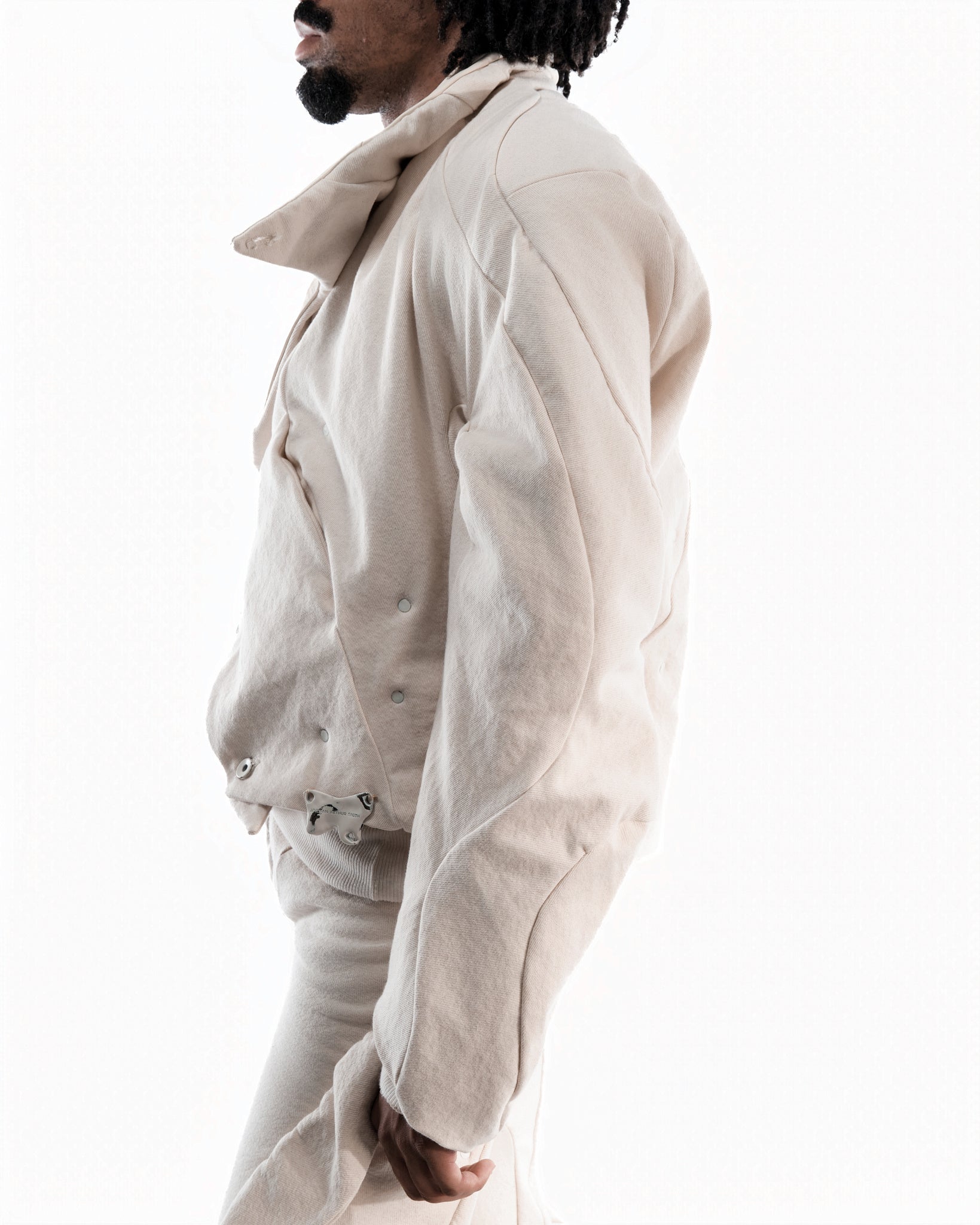 UNDYED LEATHER CERITH JACKET MENS