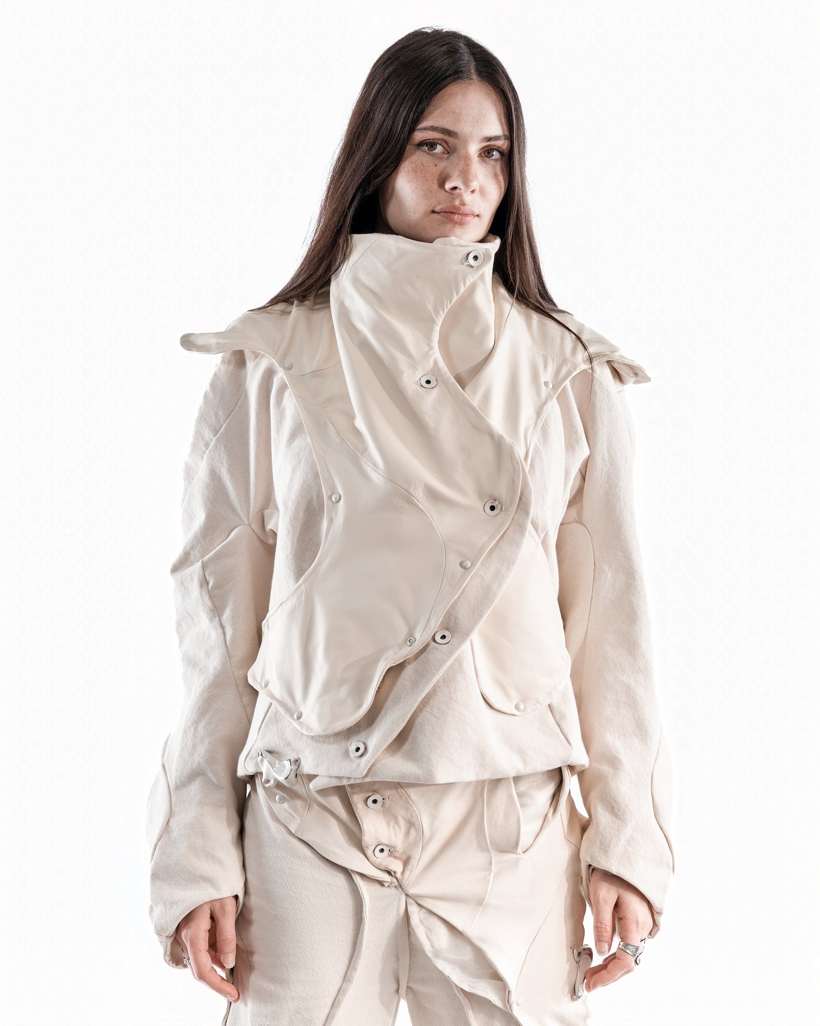 UNDYED LEATHER CERITH JACKET WOMENS