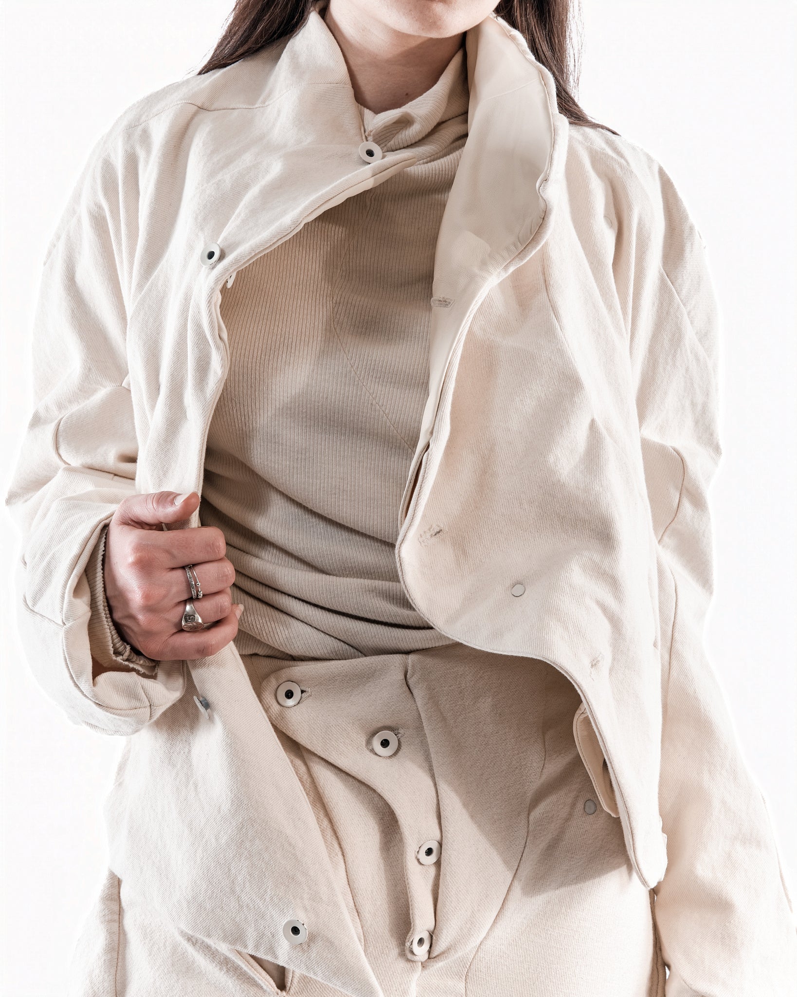 UNDYED LEATHER CERITH JACKET WOMENS