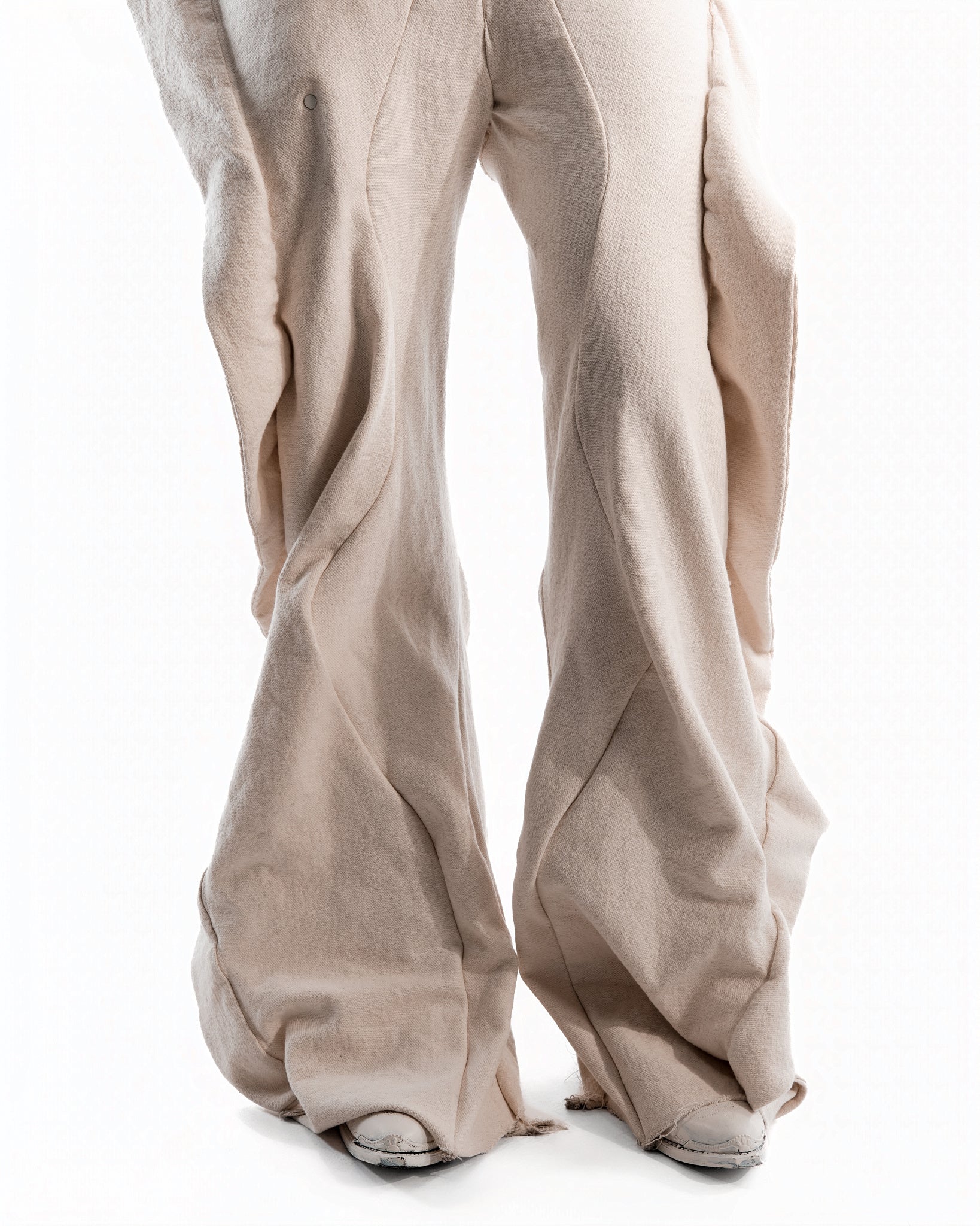UNDYED LEATHER CERITH JEANS MENS