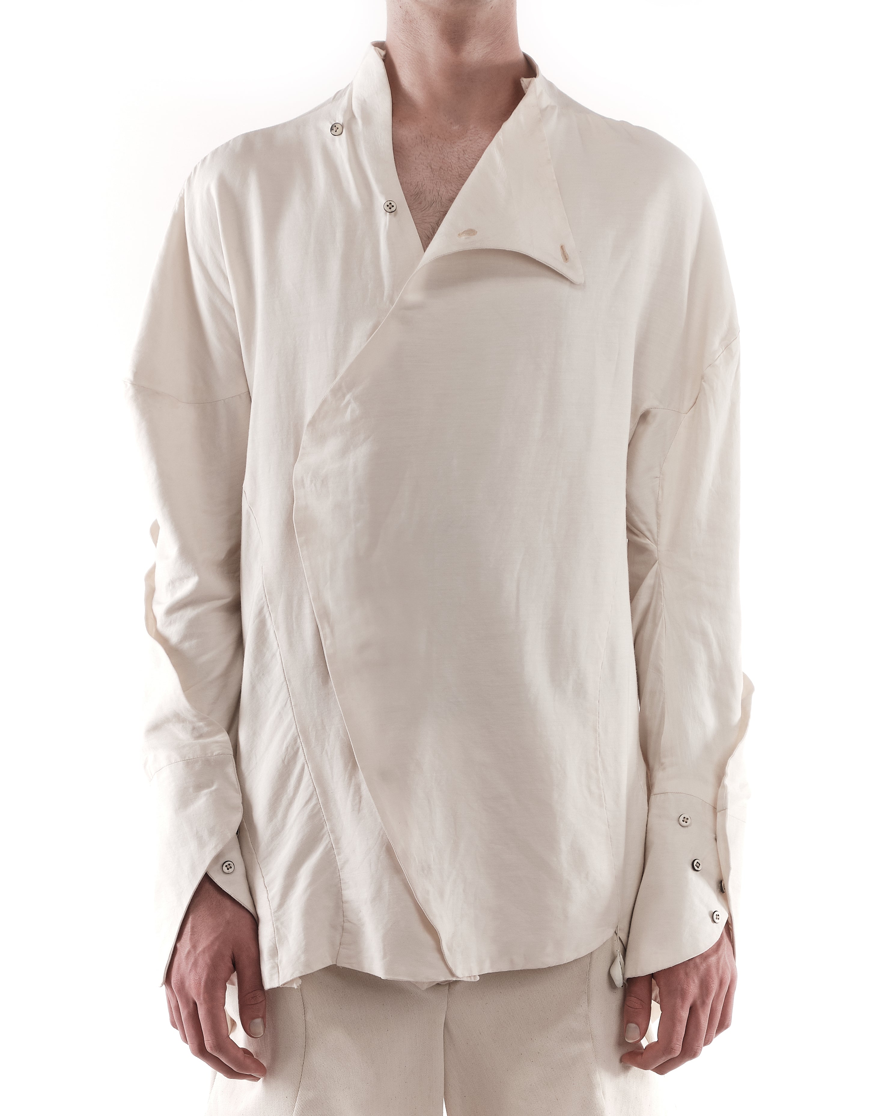 REVERSIBLE CALLA LILY FORMAL SHIRT