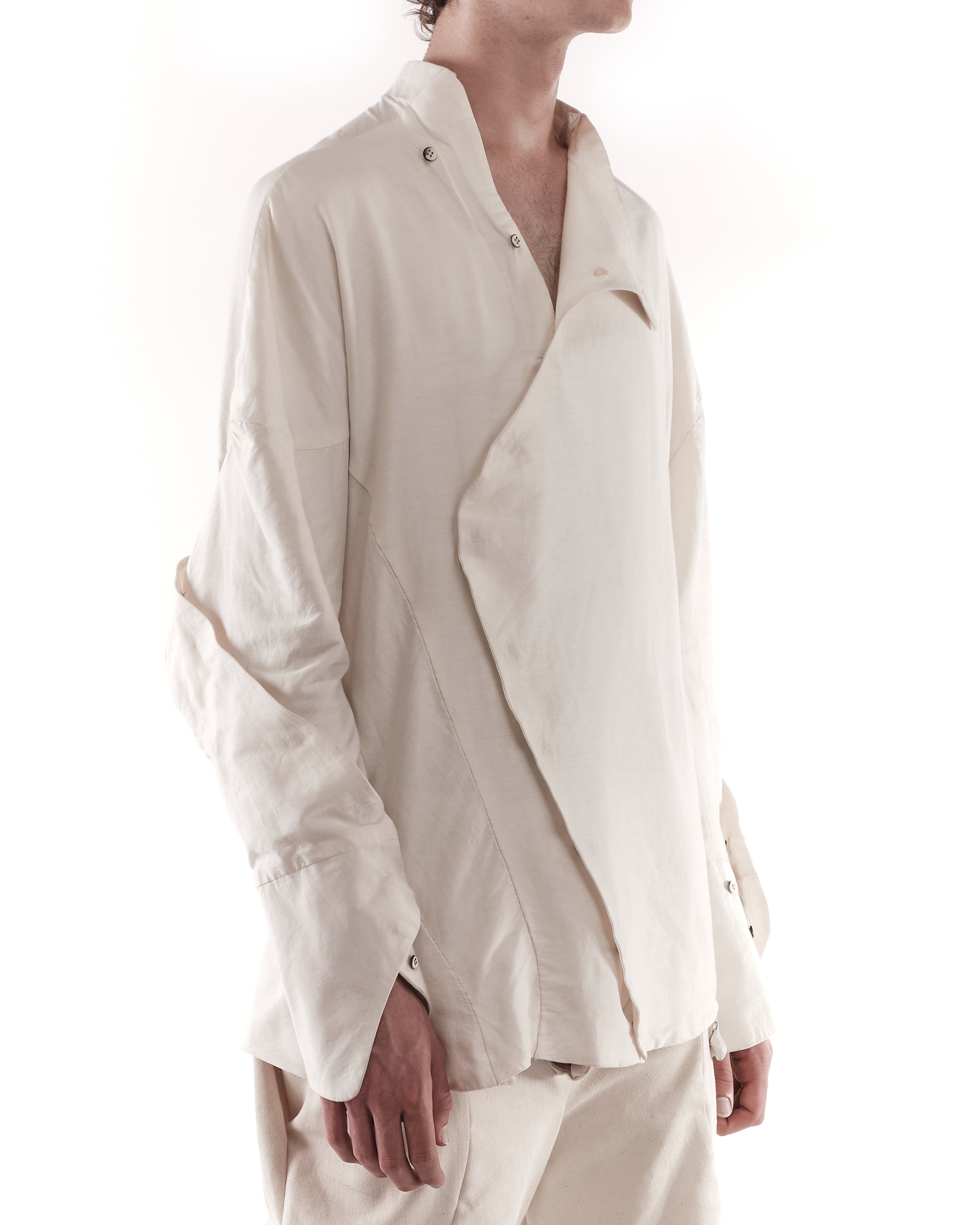 REVERSIBLE CALLA LILY FORMAL SHIRT