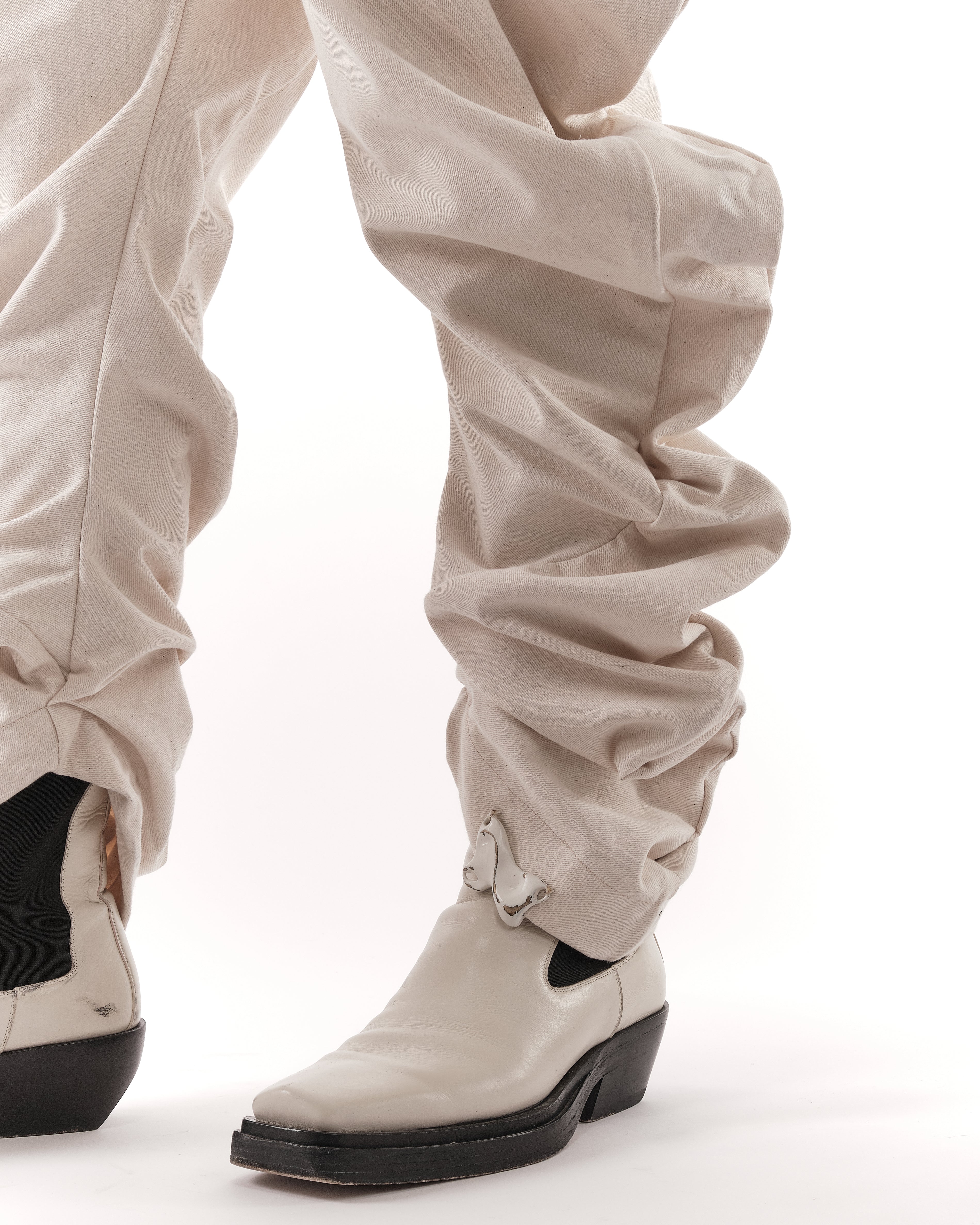 UNDYED REVERSIBLE BUBBLE JEANS