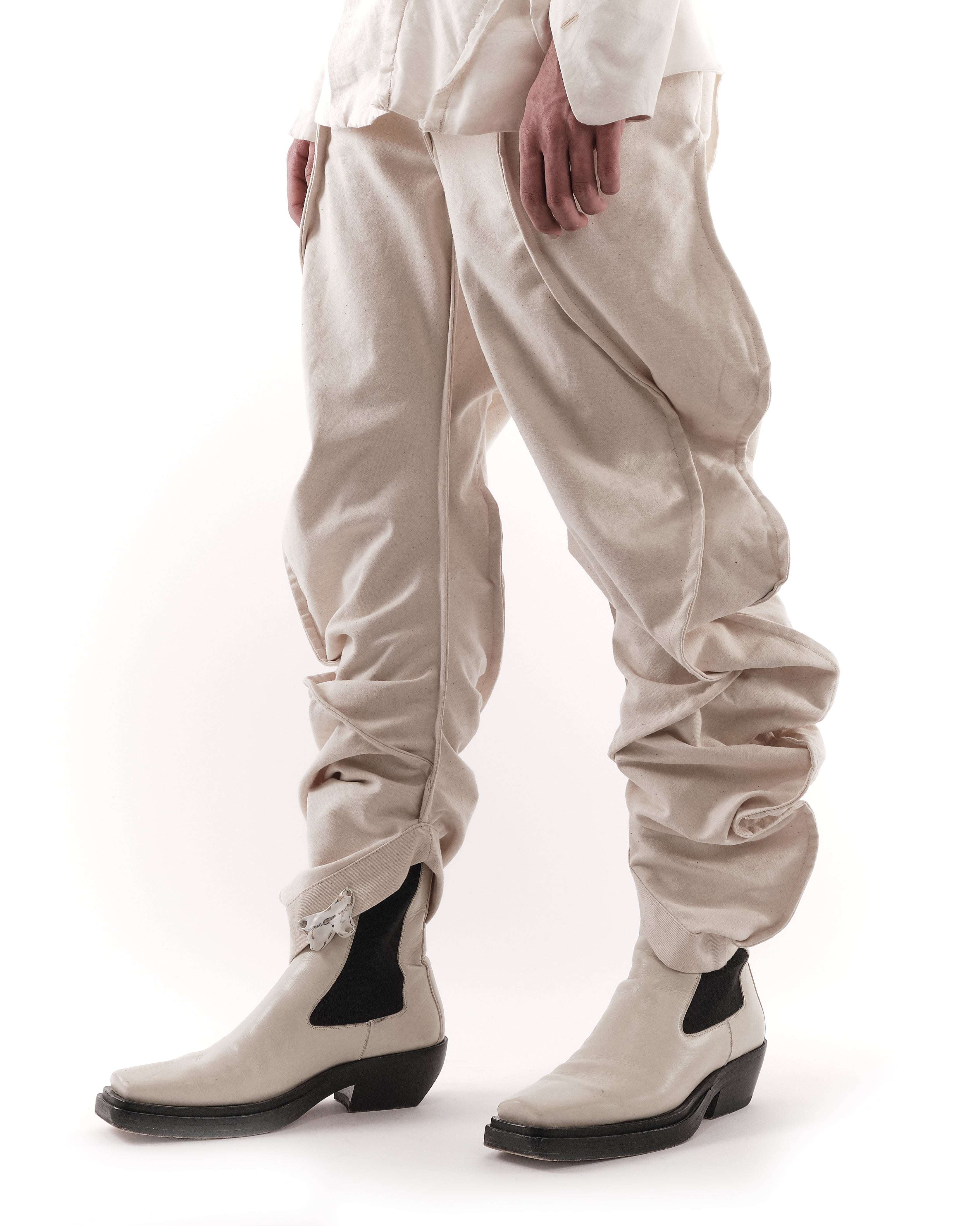 UNDYED REVERSIBLE BUBBLE JEANS