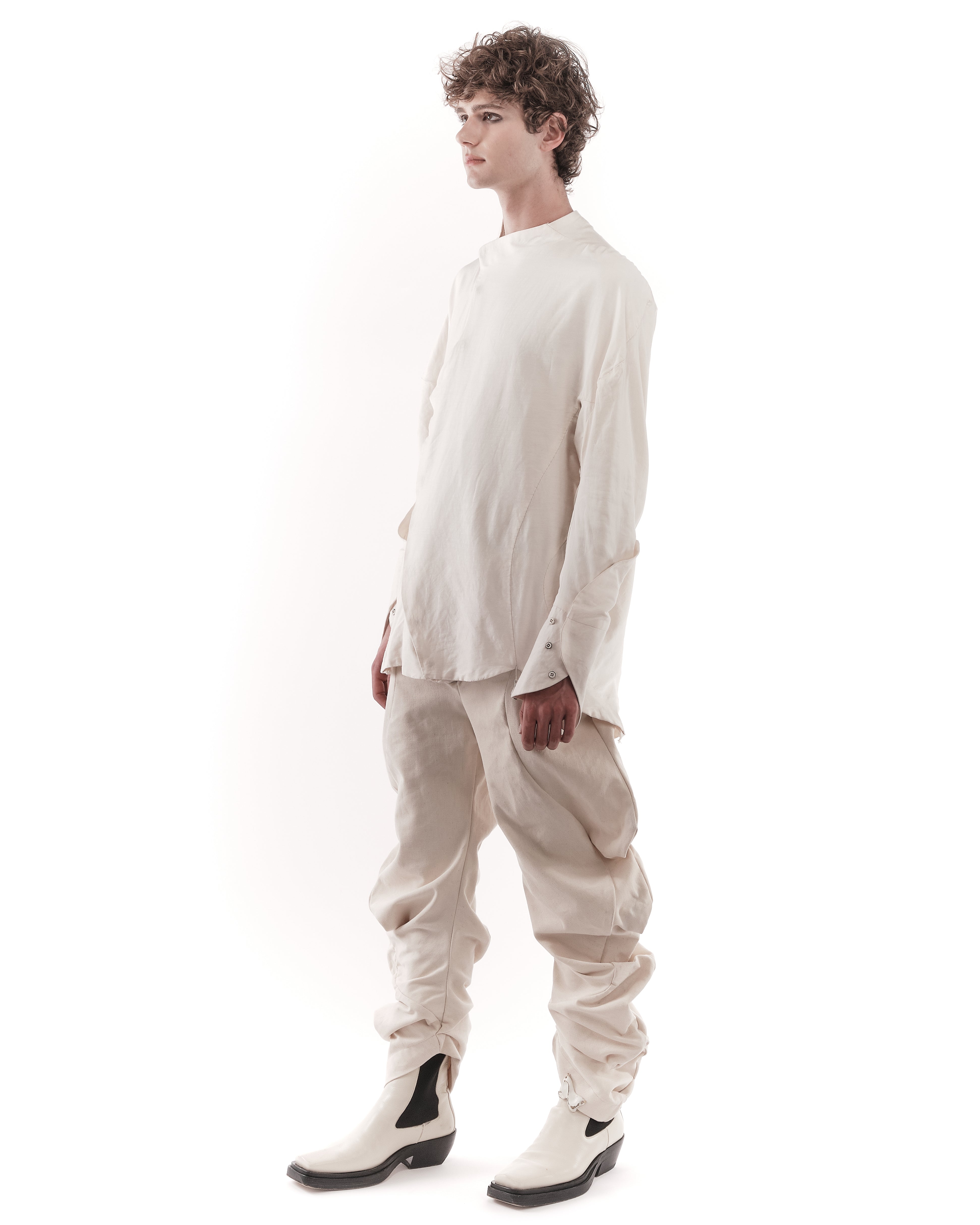 UNDYED REVERSIBLE BUBBLE JEANS