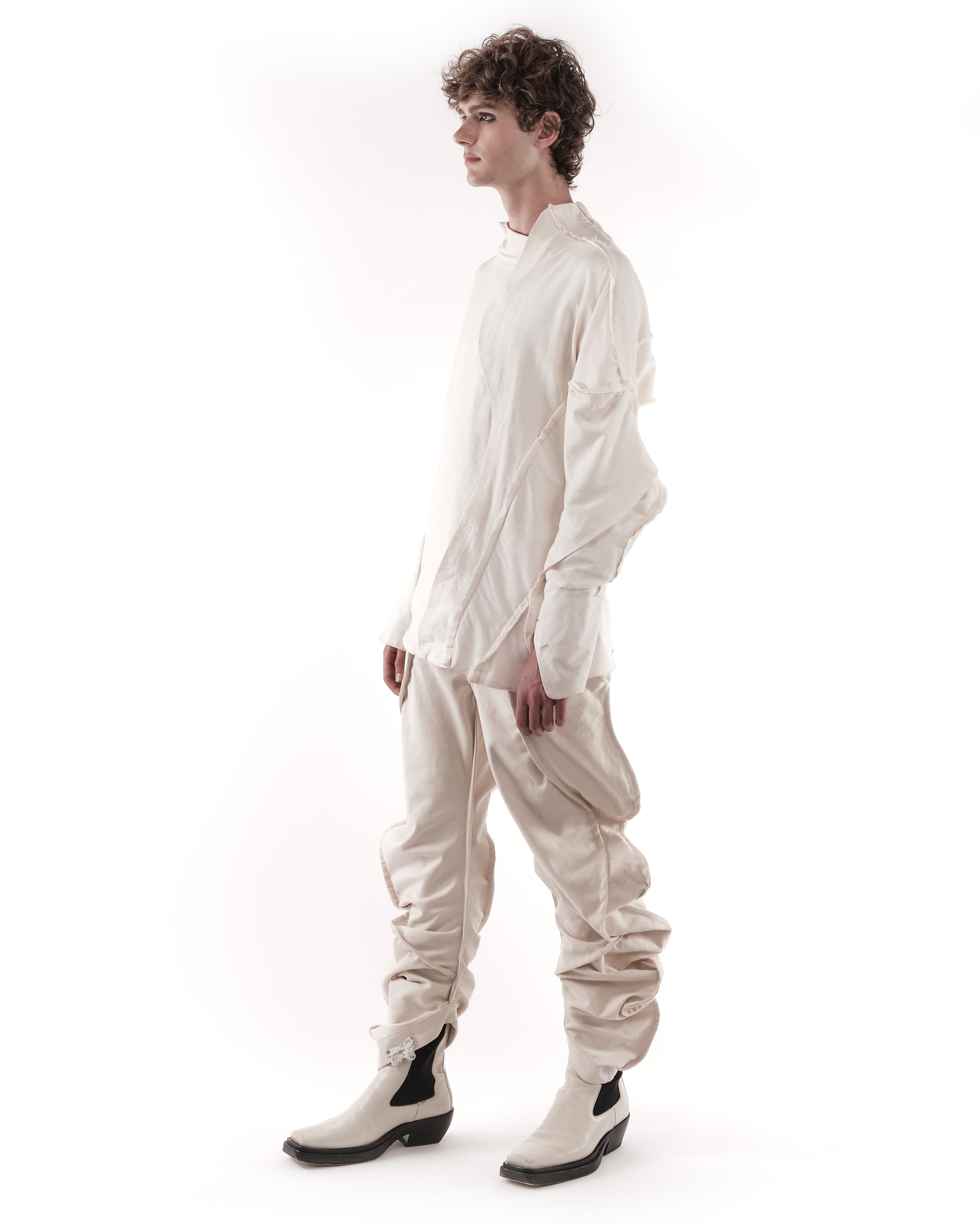 UNDYED REVERSIBLE BUBBLE JEANS