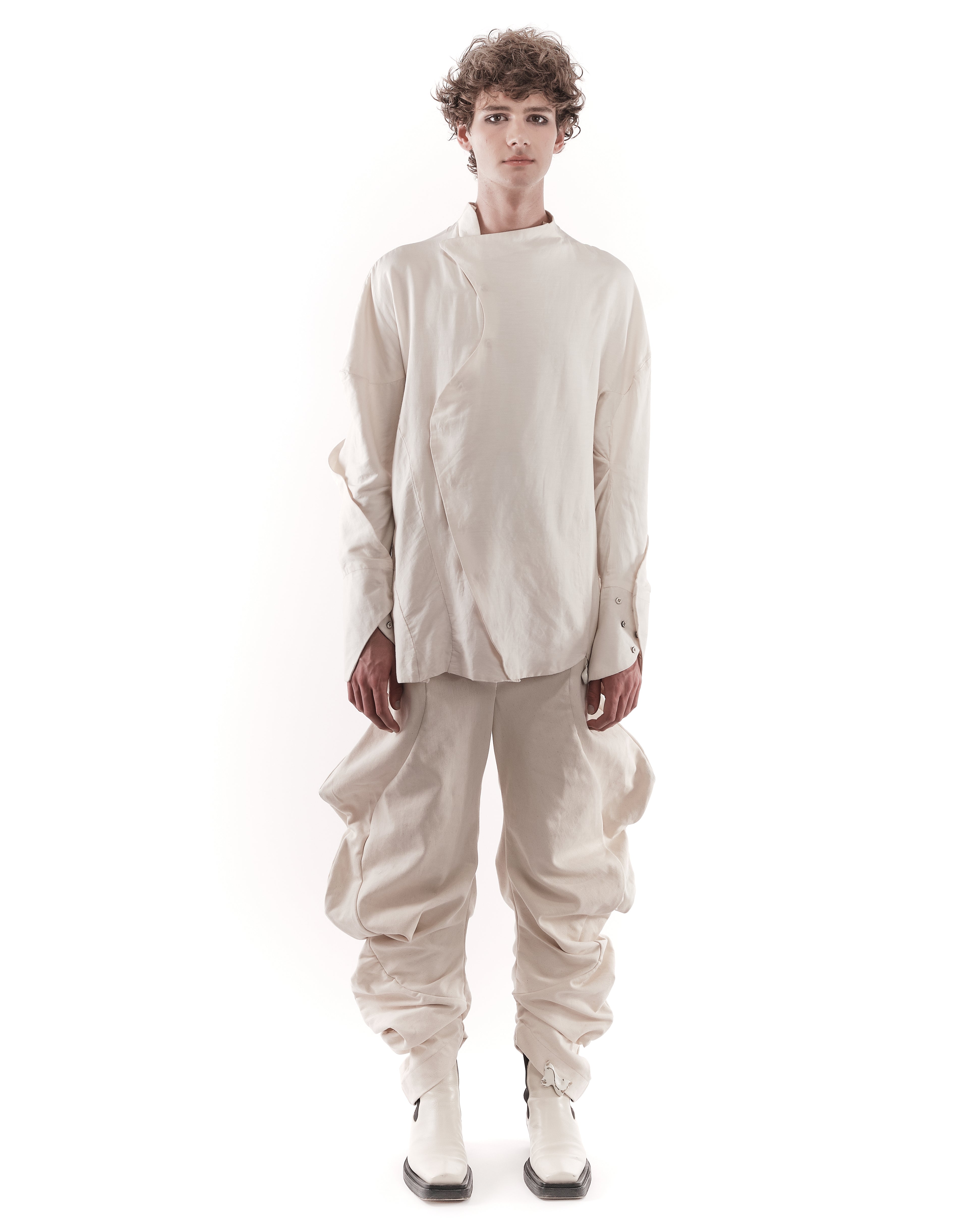 UNDYED REVERSIBLE BUBBLE JEANS