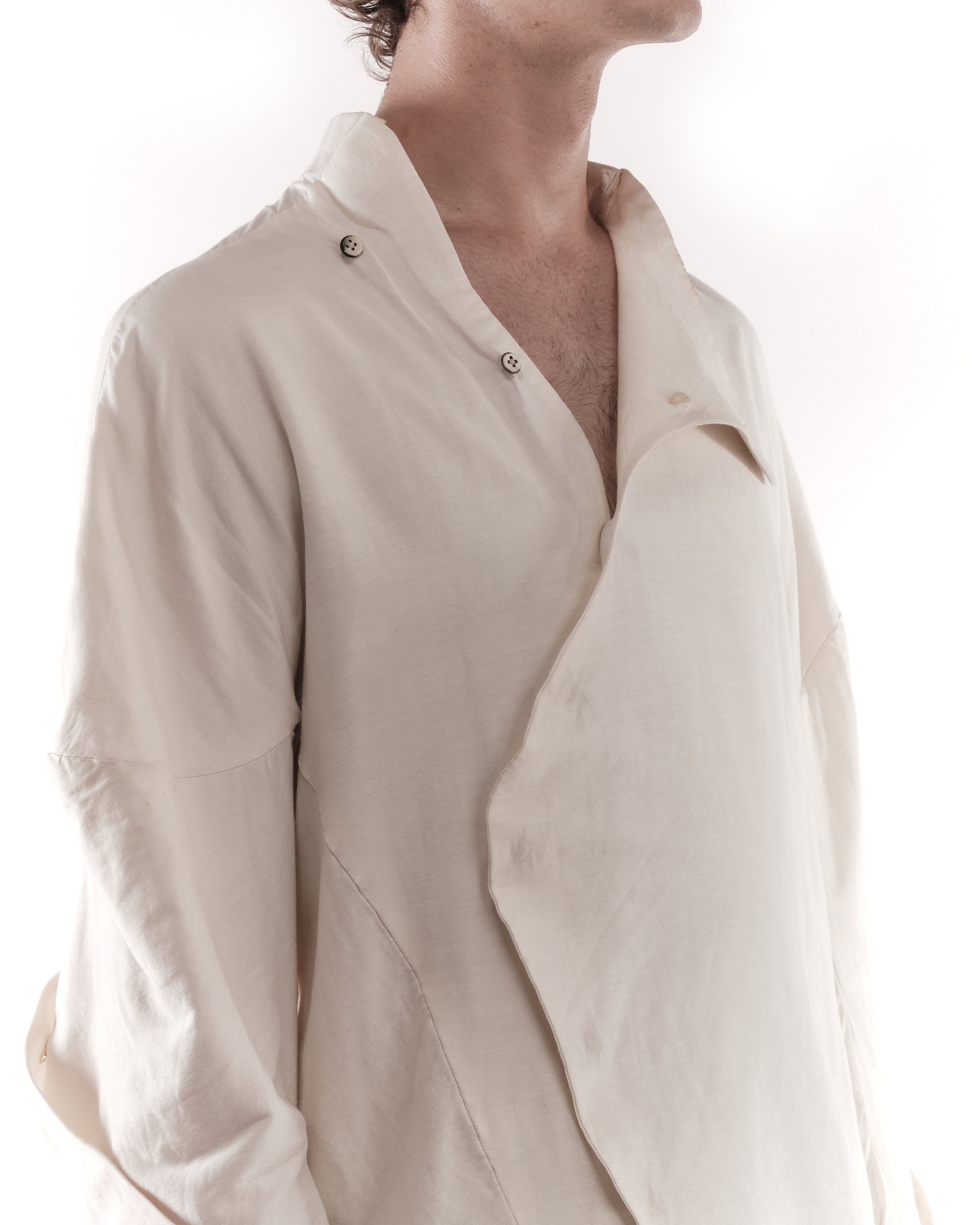 REVERSIBLE CALLA LILY FORMAL SHIRT