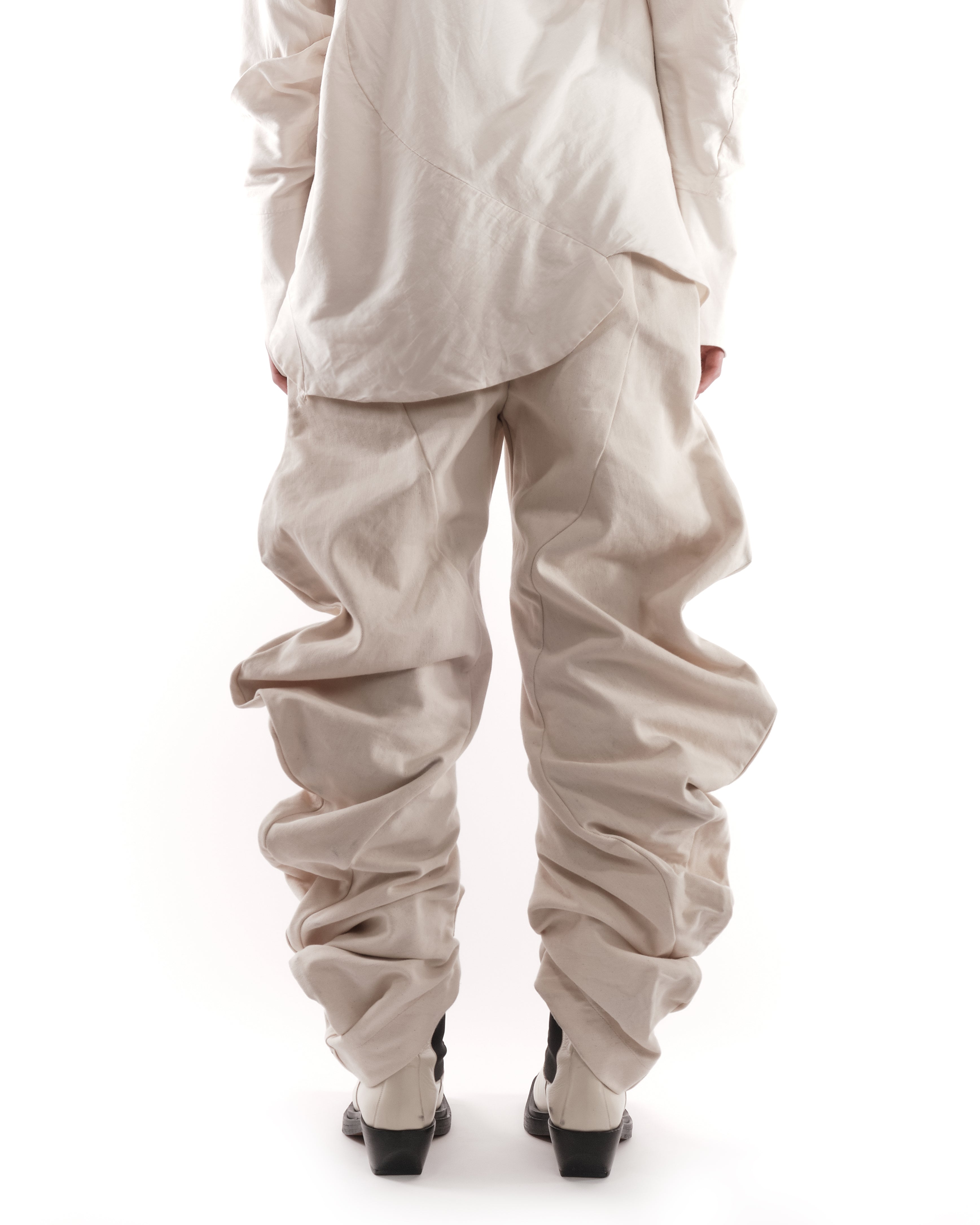 UNDYED REVERSIBLE BUBBLE JEANS