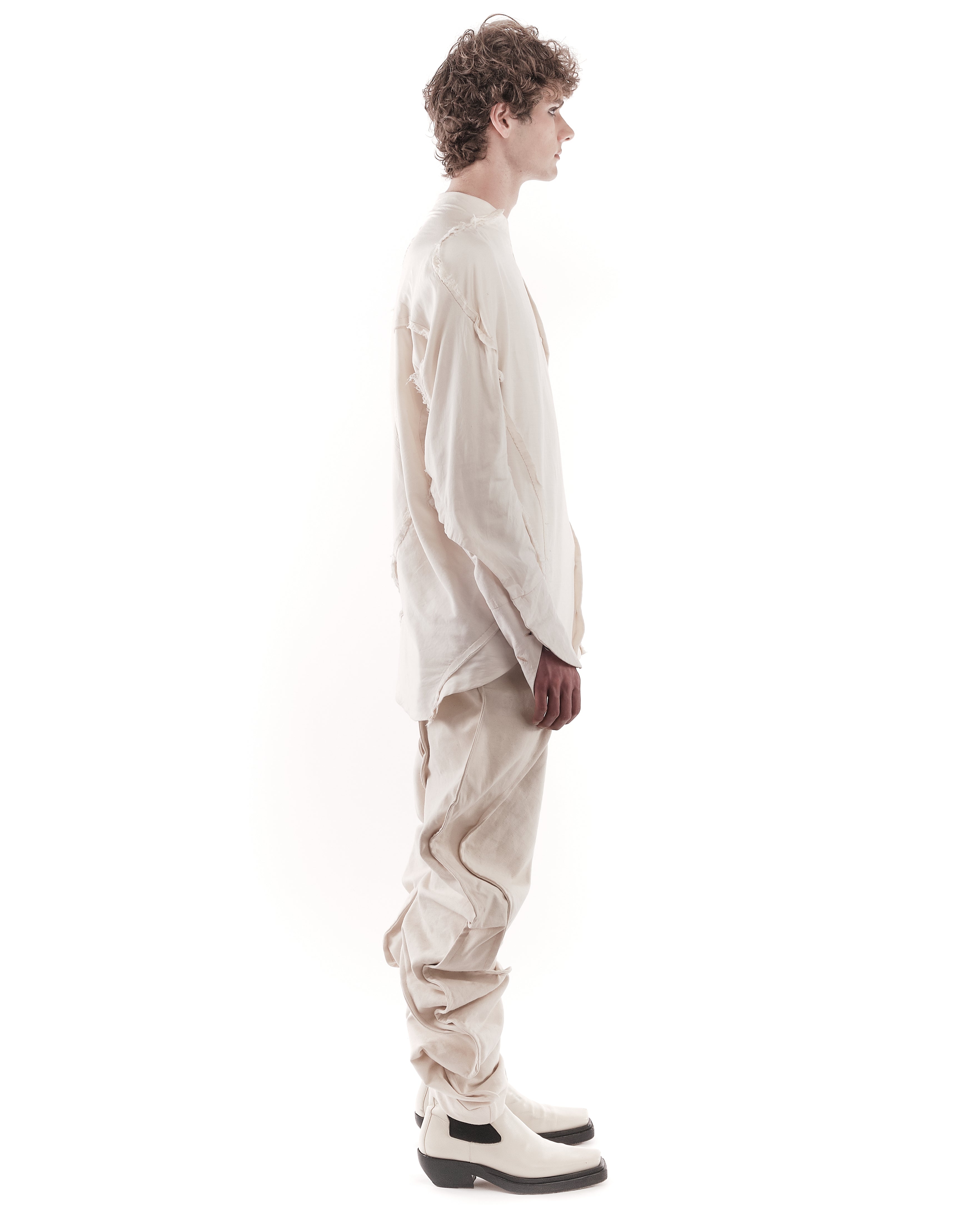 UNDYED REVERSIBLE BUBBLE JEANS