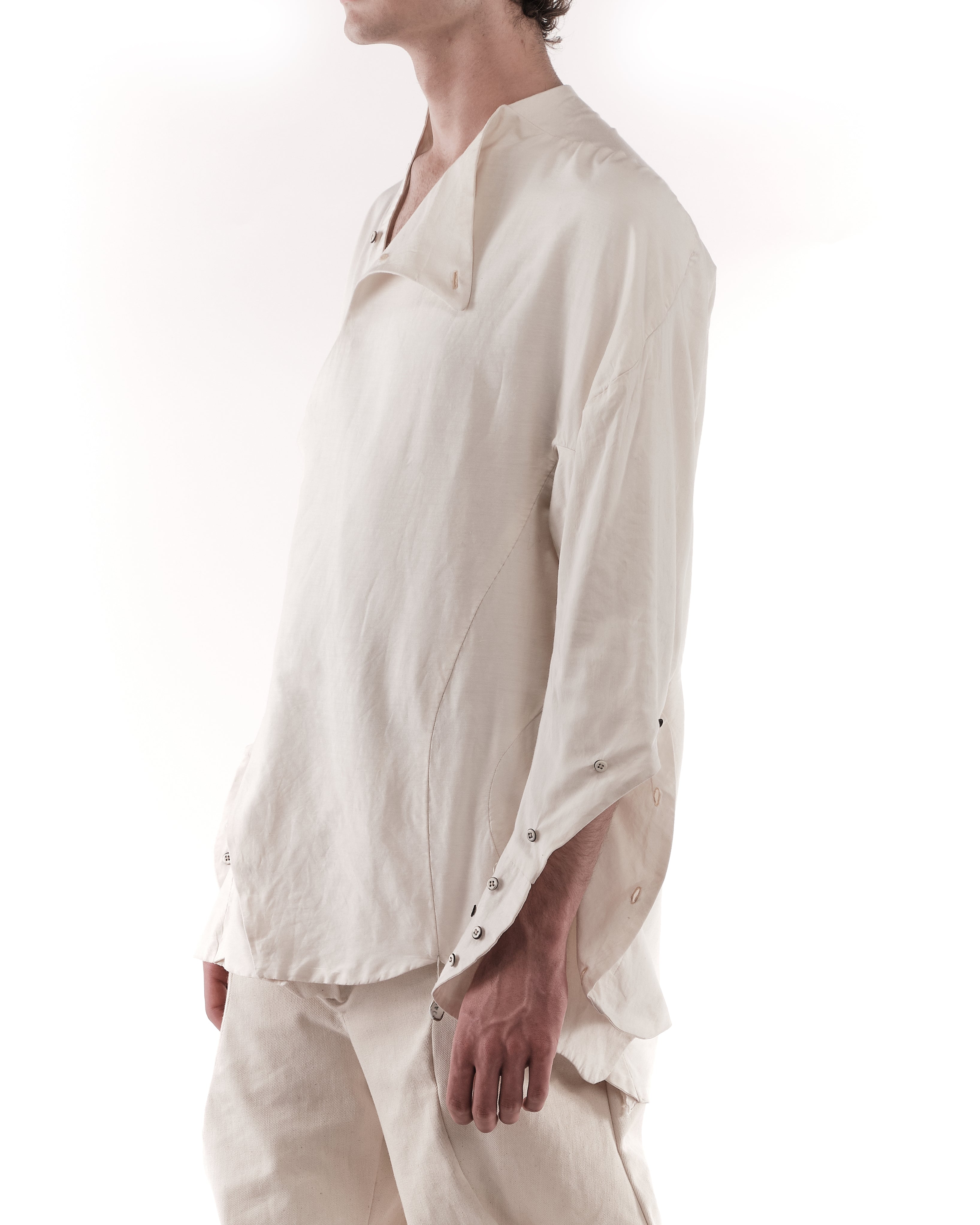 REVERSIBLE CALLA LILY FORMAL SHIRT