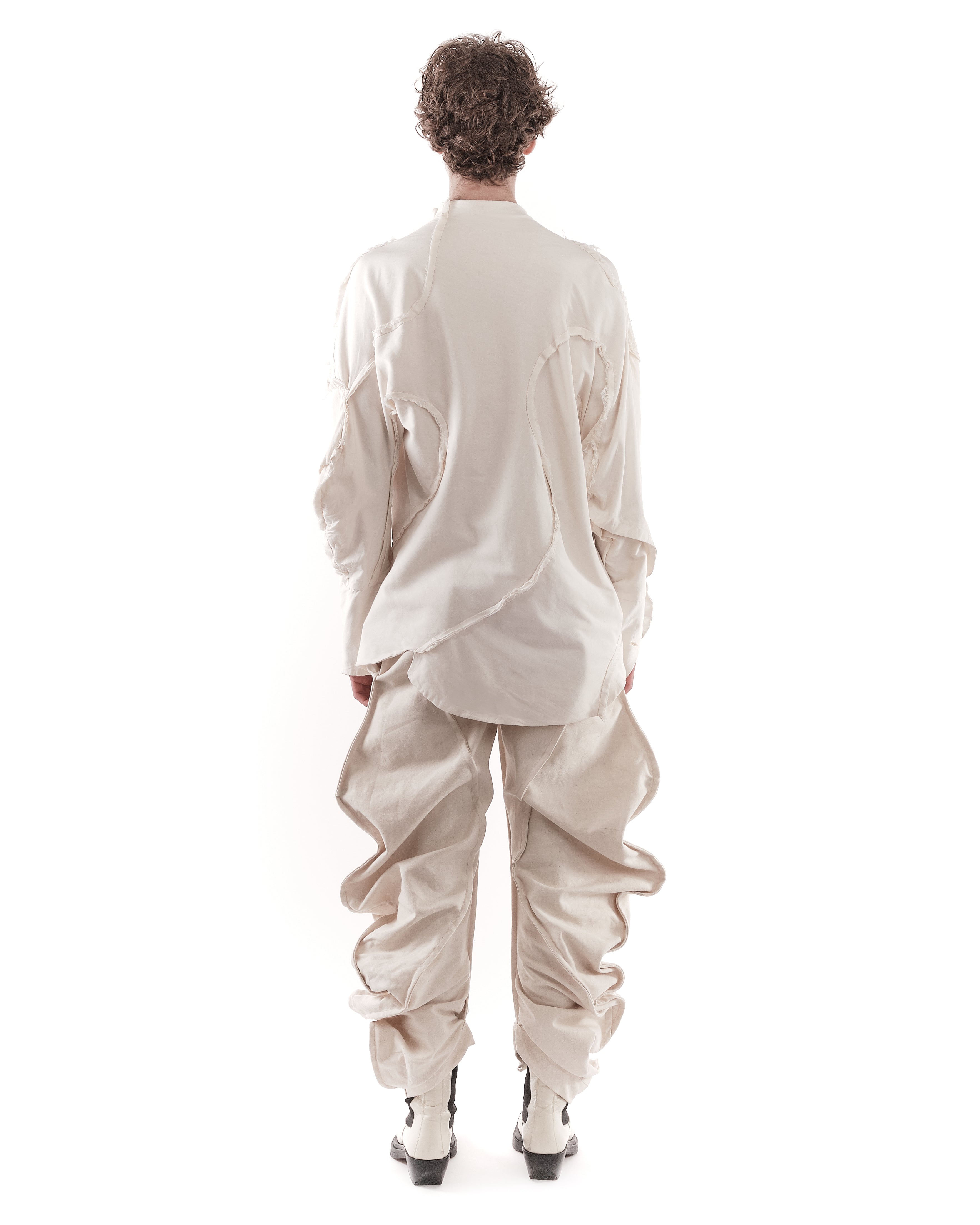 UNDYED REVERSIBLE BUBBLE JEANS