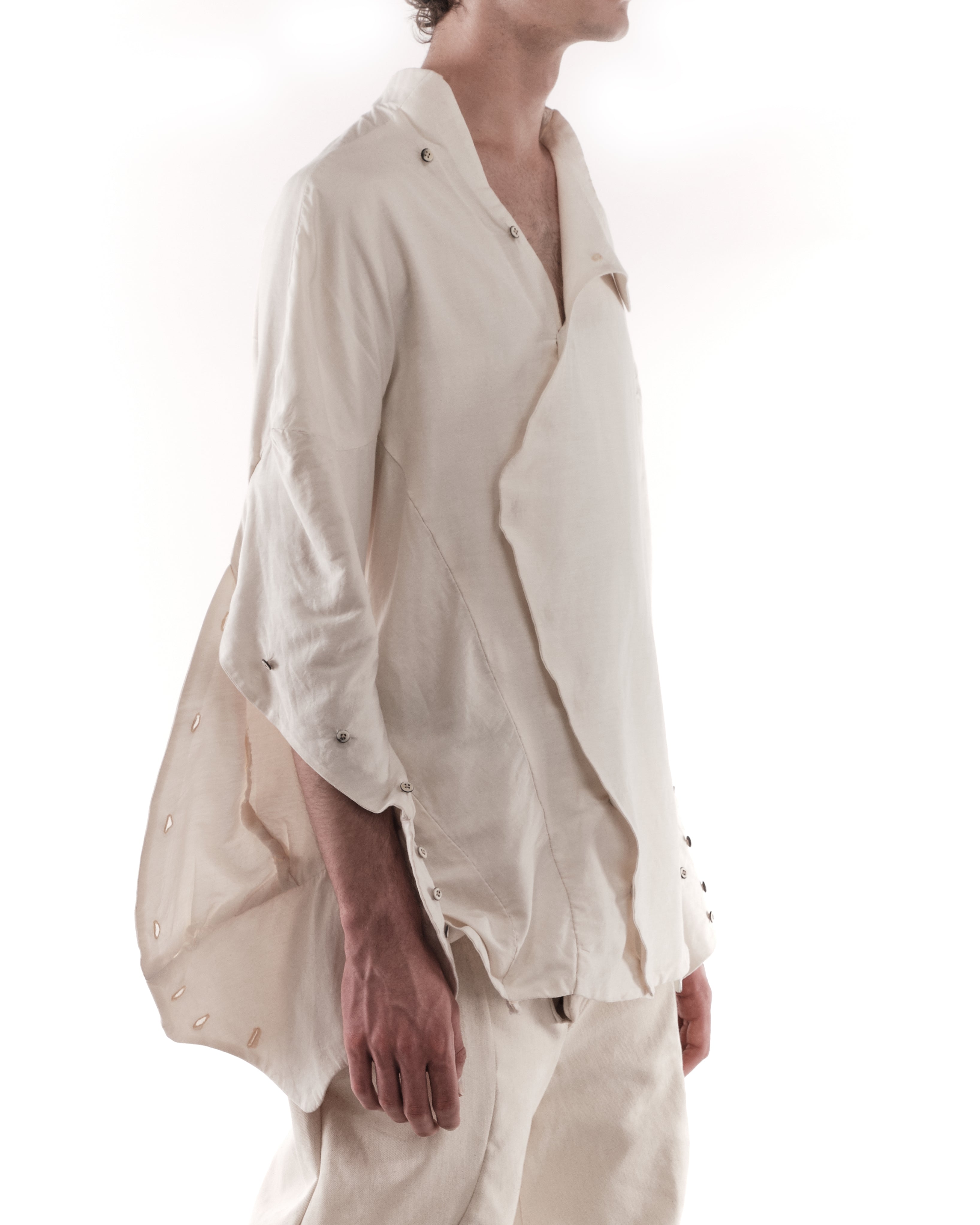 REVERSIBLE CALLA LILY FORMAL SHIRT