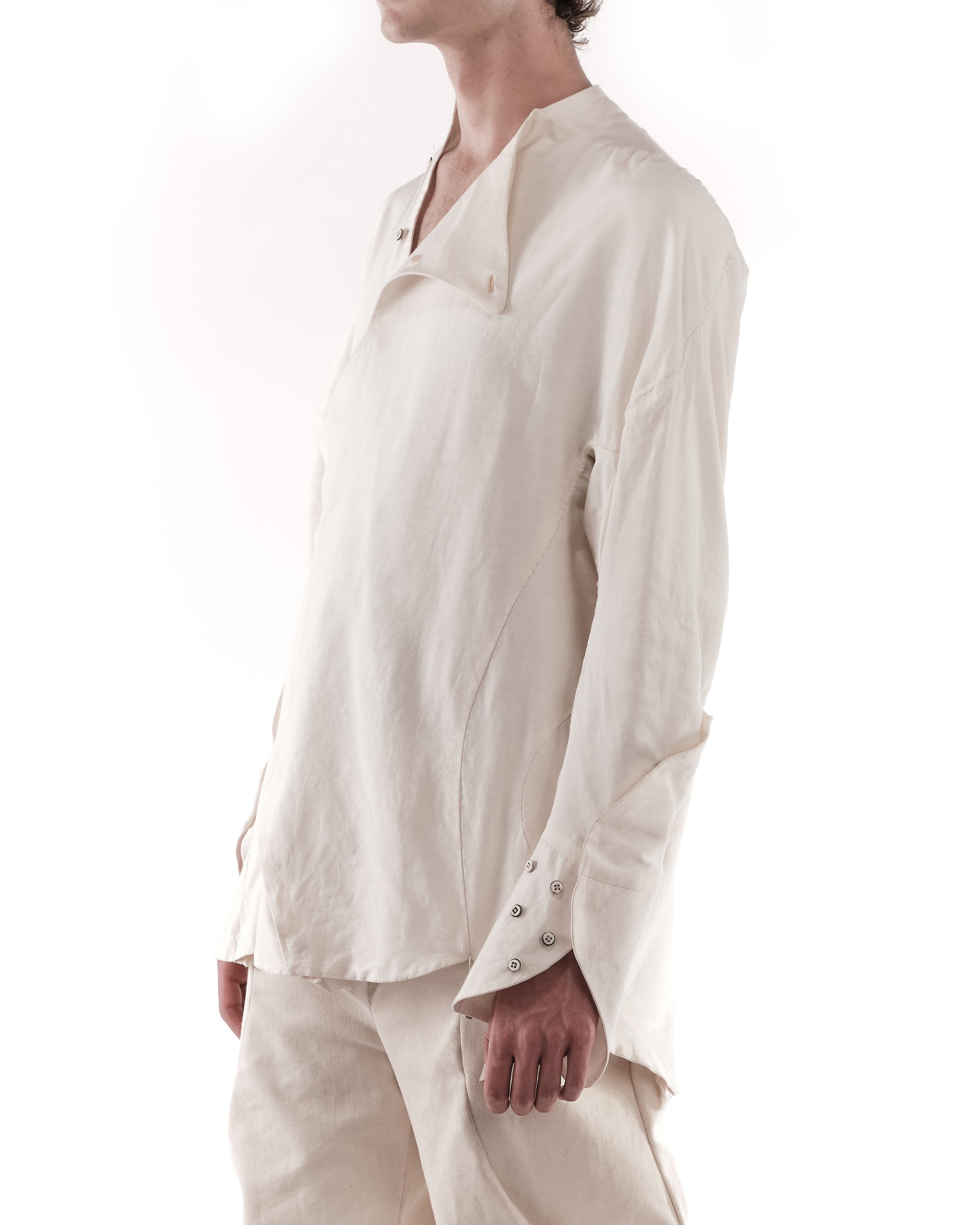 REVERSIBLE CALLA LILY FORMAL SHIRT