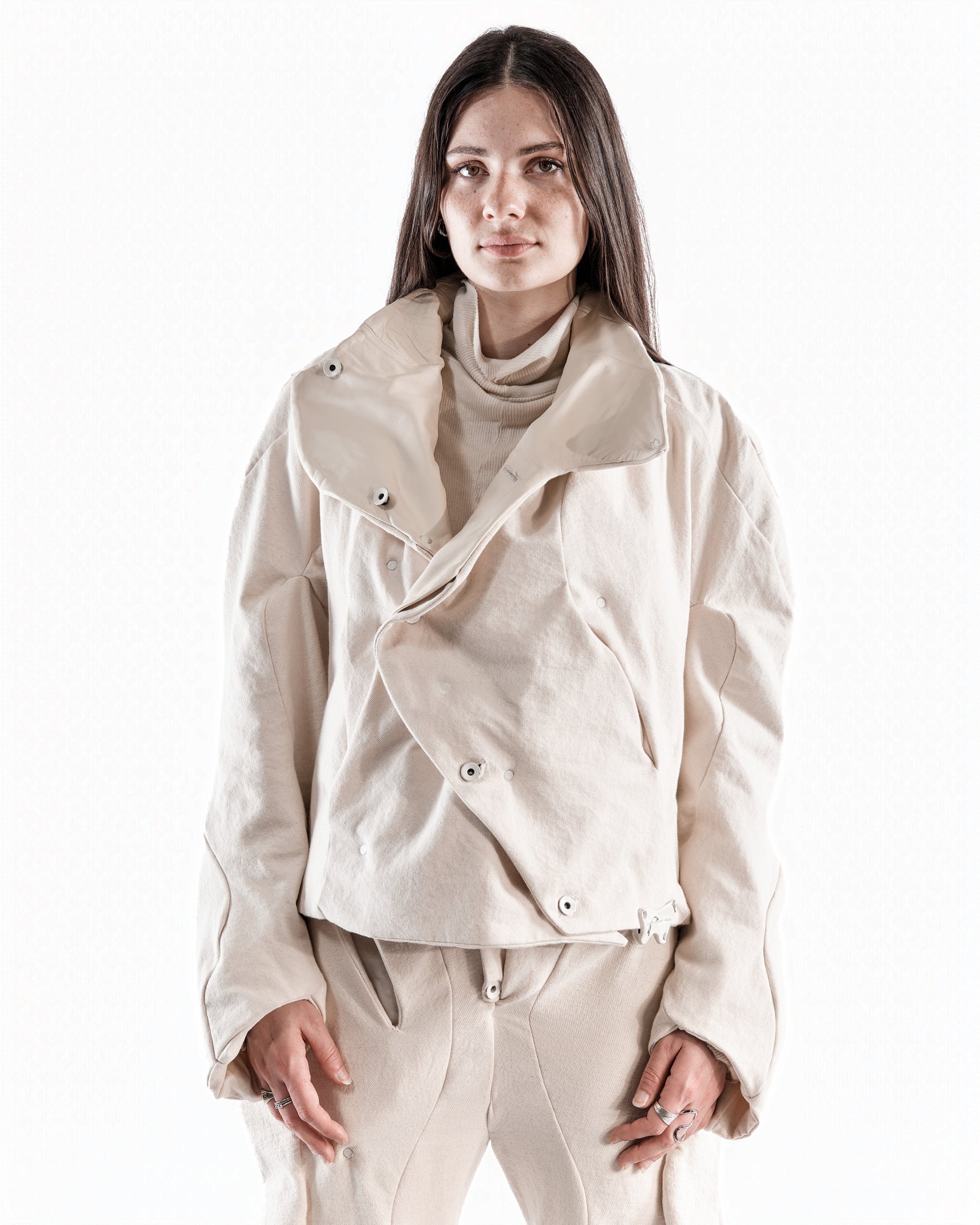 UNDYED LEATHER CERITH JACKET WOMENS