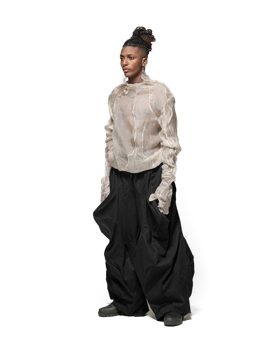 ALL BLACK REVERSIBLE POST HUMAN PANTS – Jordan Arthur Smith