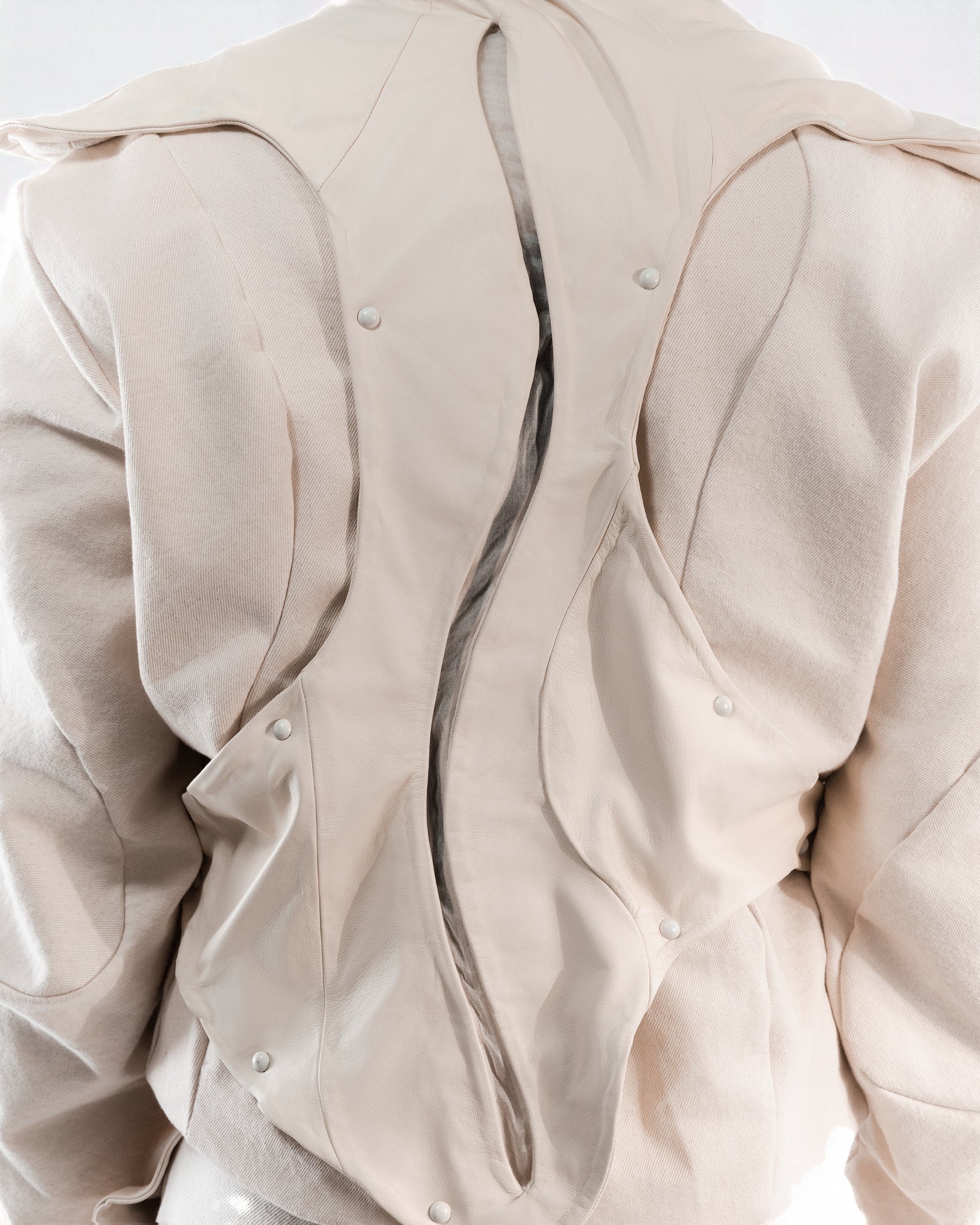 UNDYED LEATHER CERITH JACKET MENS