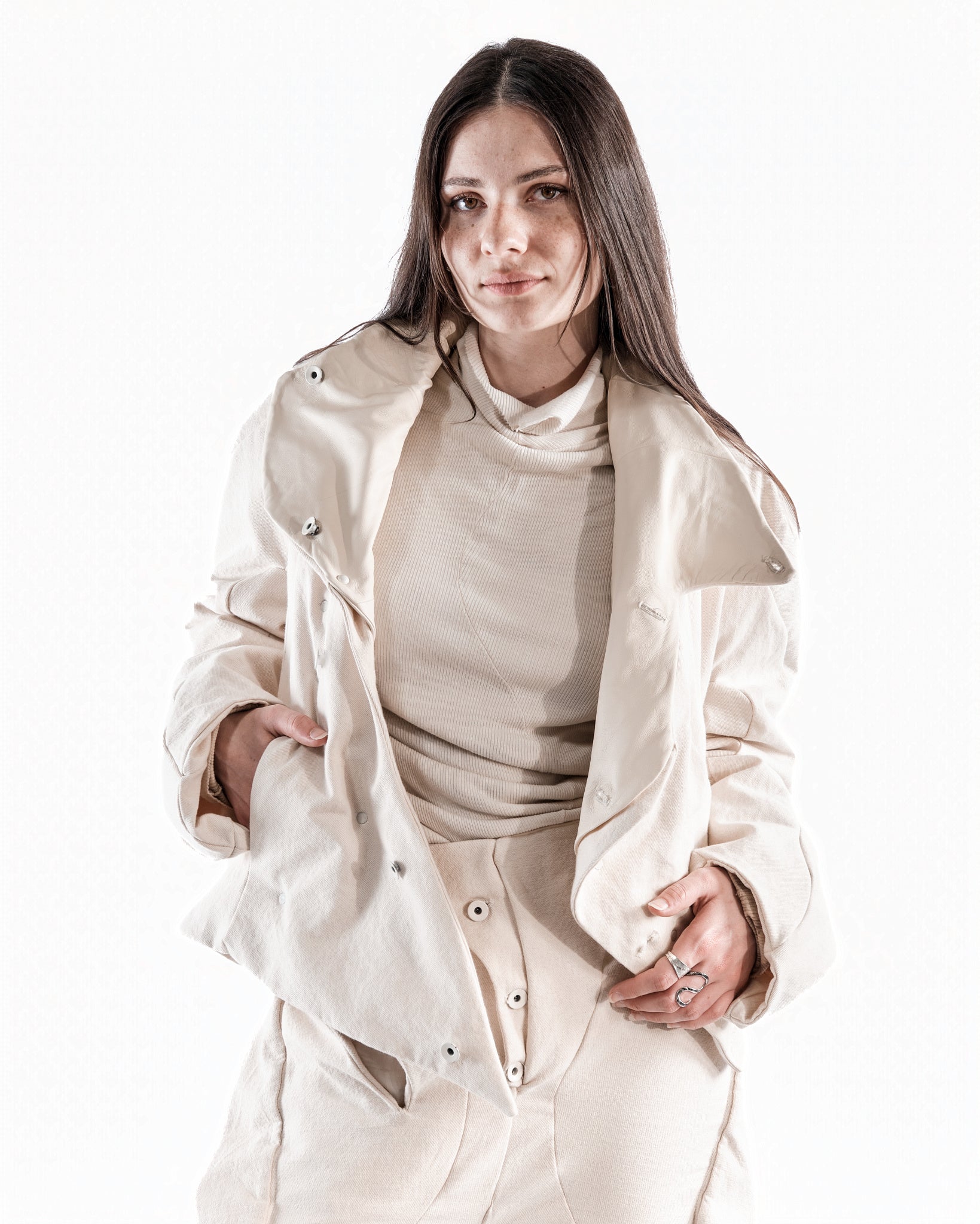 UNDYED LEATHER CERITH SET WOMENS