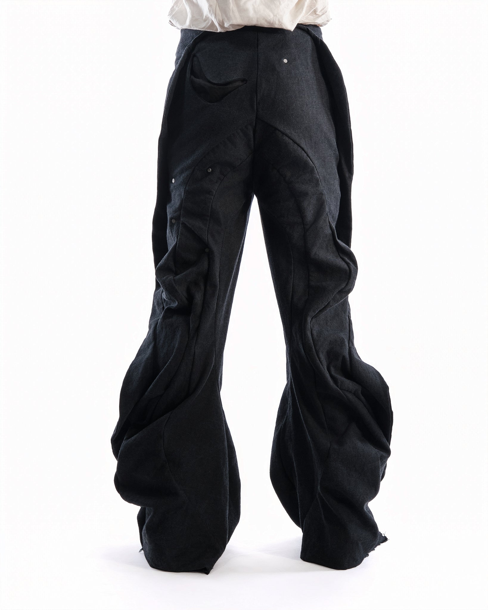 BLACK LEATHER CERITH SET MENS