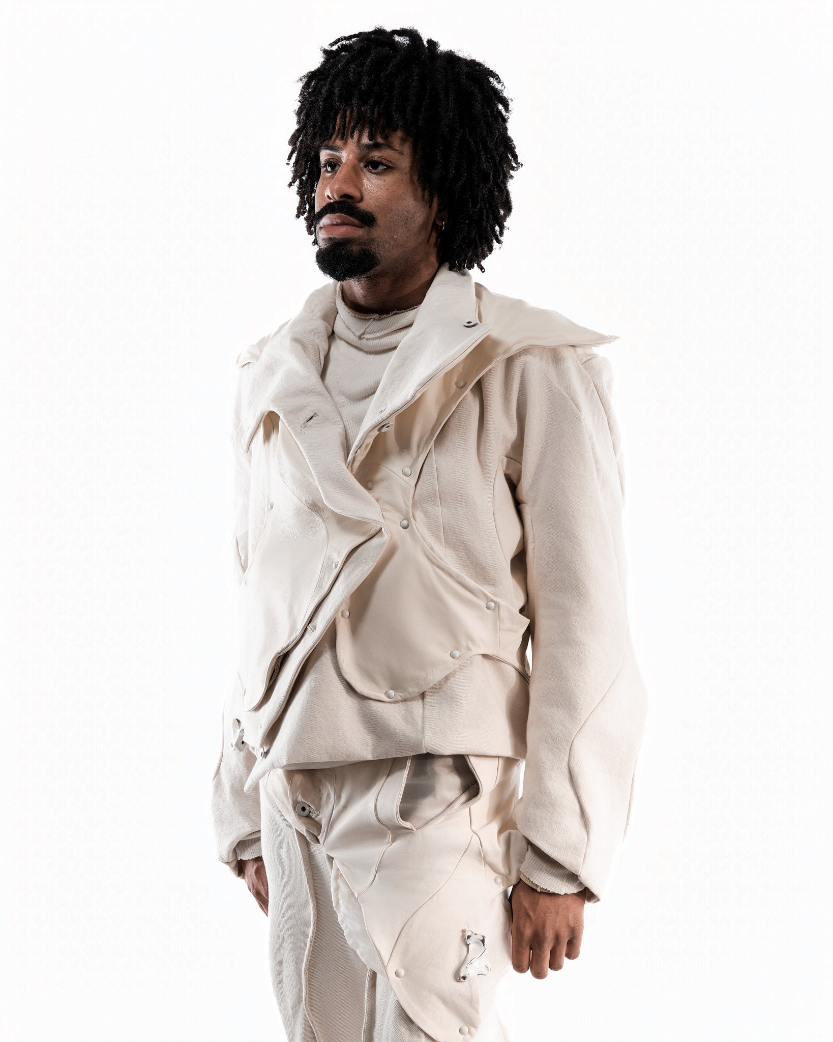 UNDYED LEATHER CERITH JACKET MENS