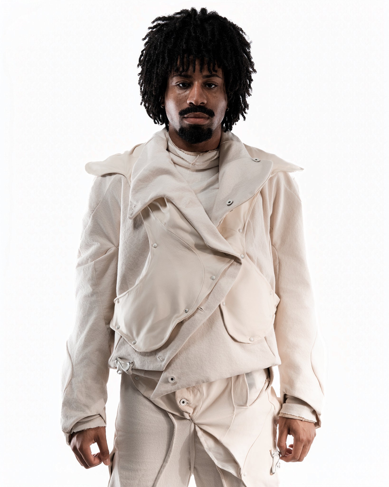 UNDYED LEATHER CERITH JACKET MENS