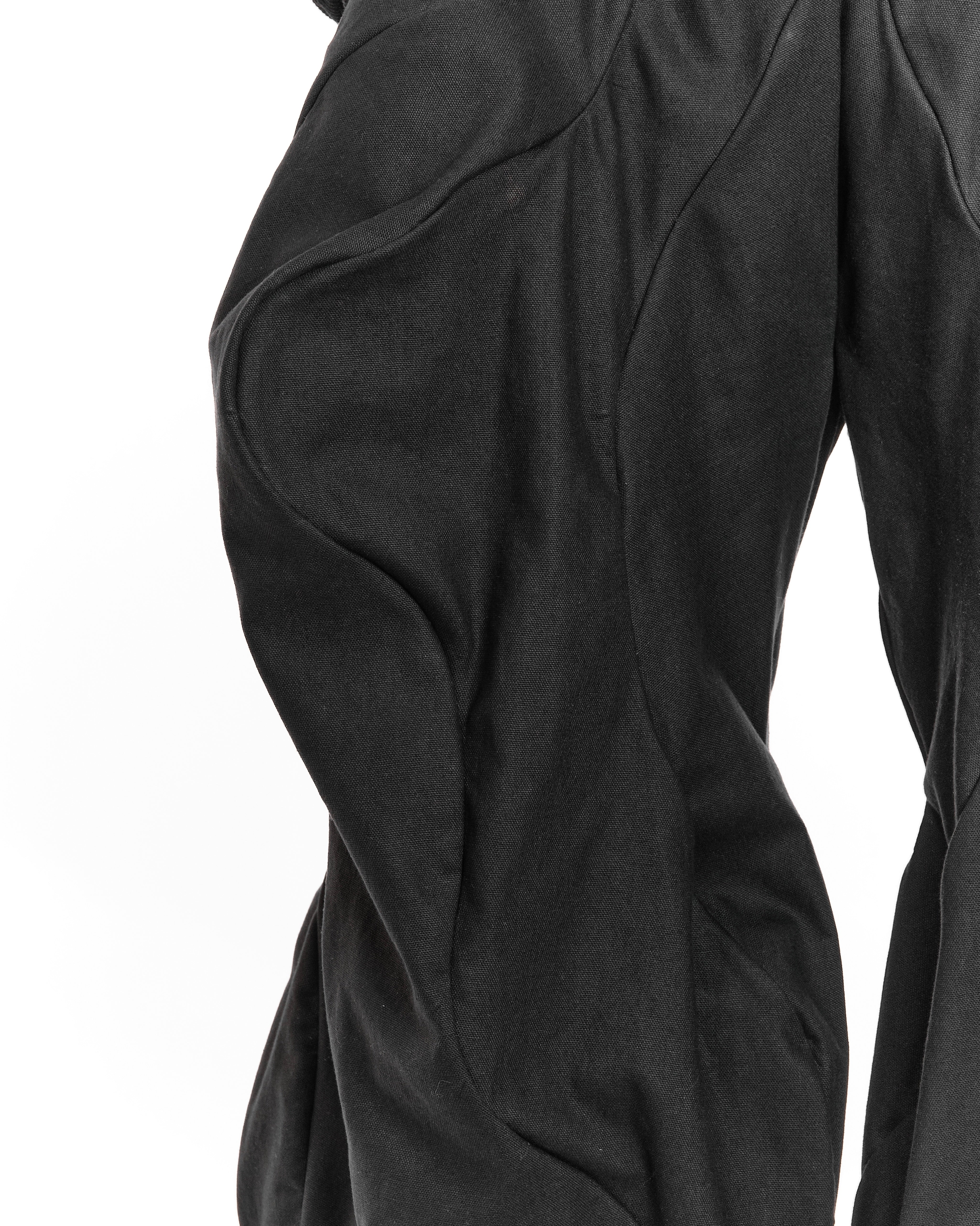 ALL BLACK REVERSIBLE POST HUMAN PANTS