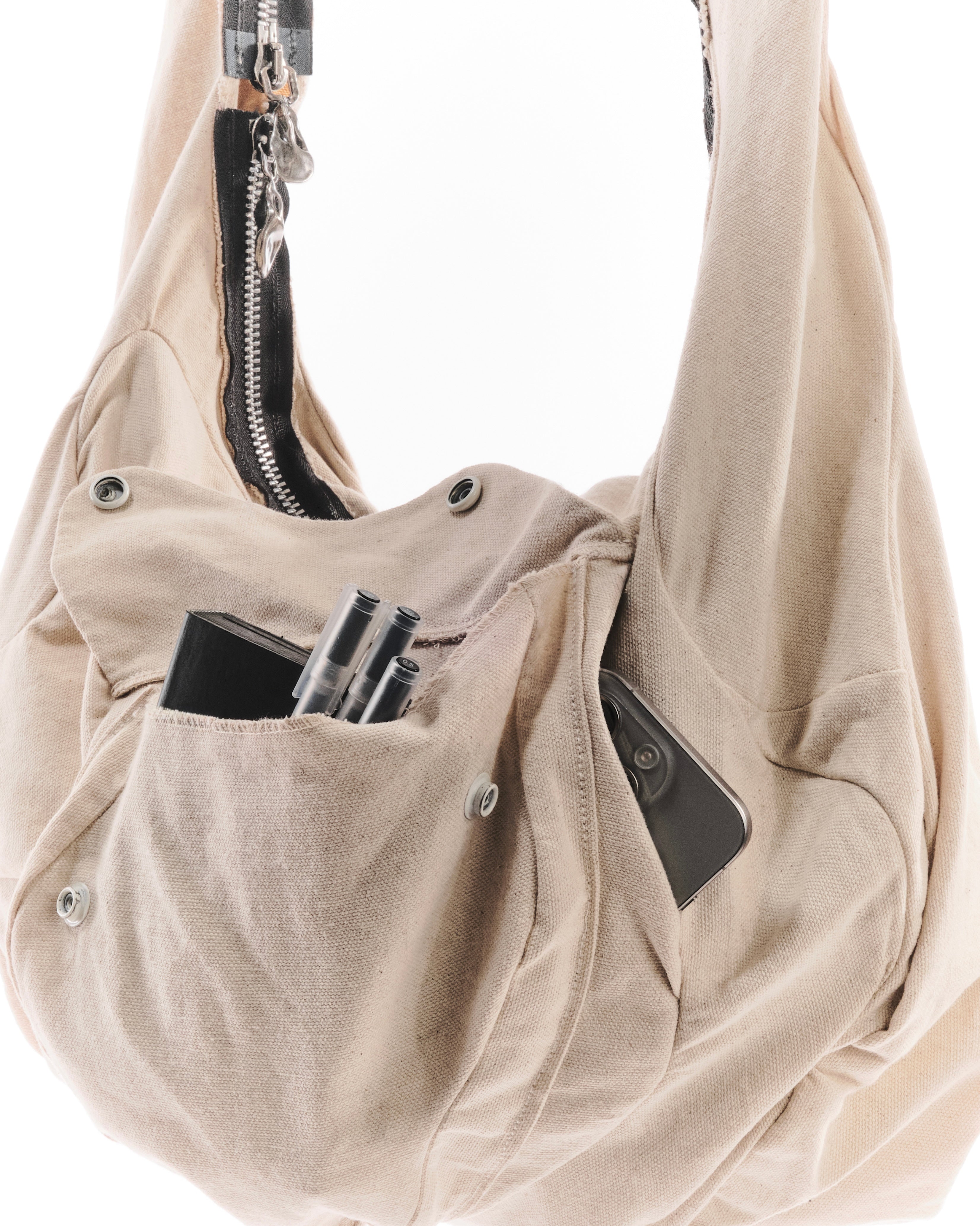 UNDYED REVERSIBLE CARAPACE BAG