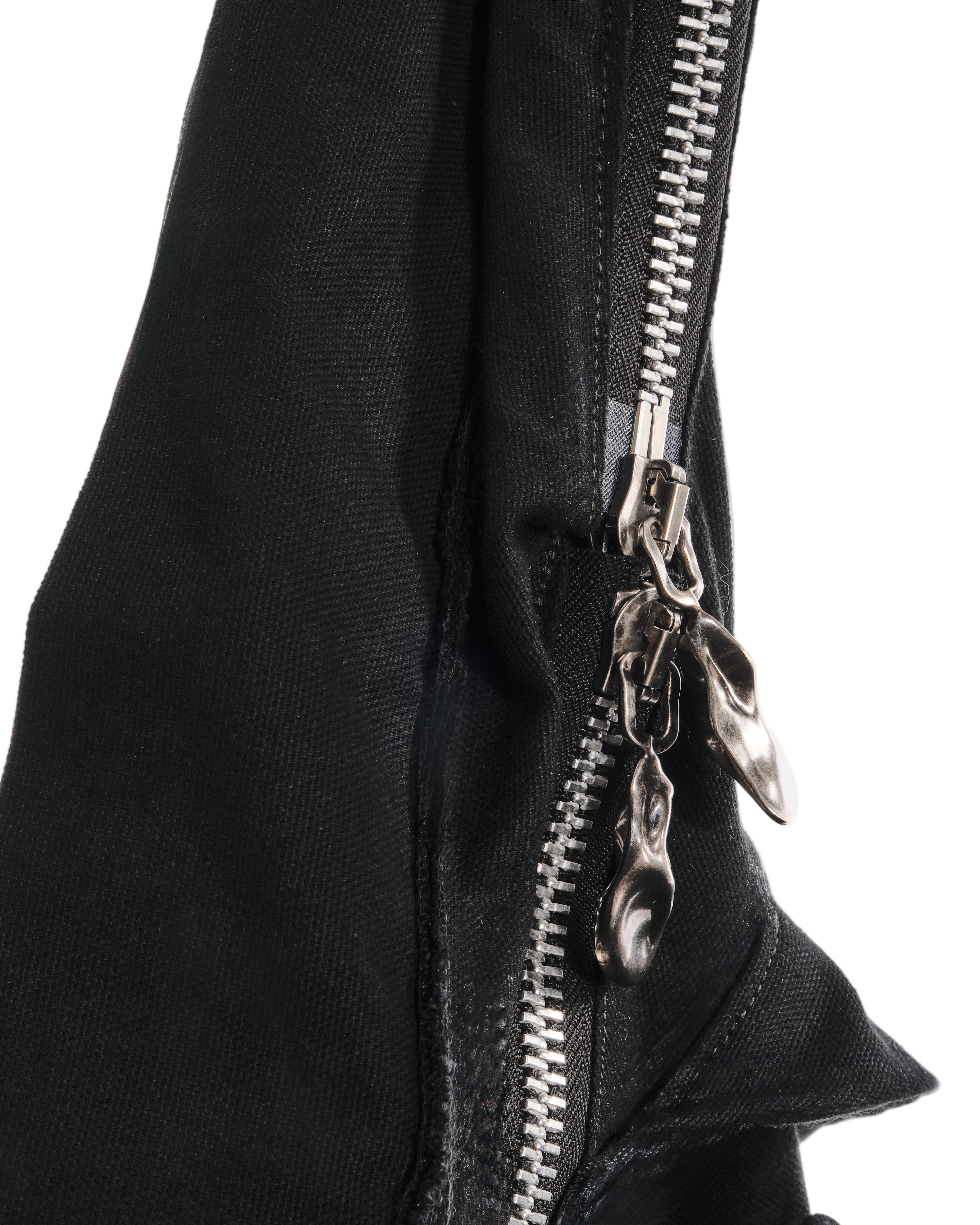 BLACK REVERSIBLE CARAPACE BAG
