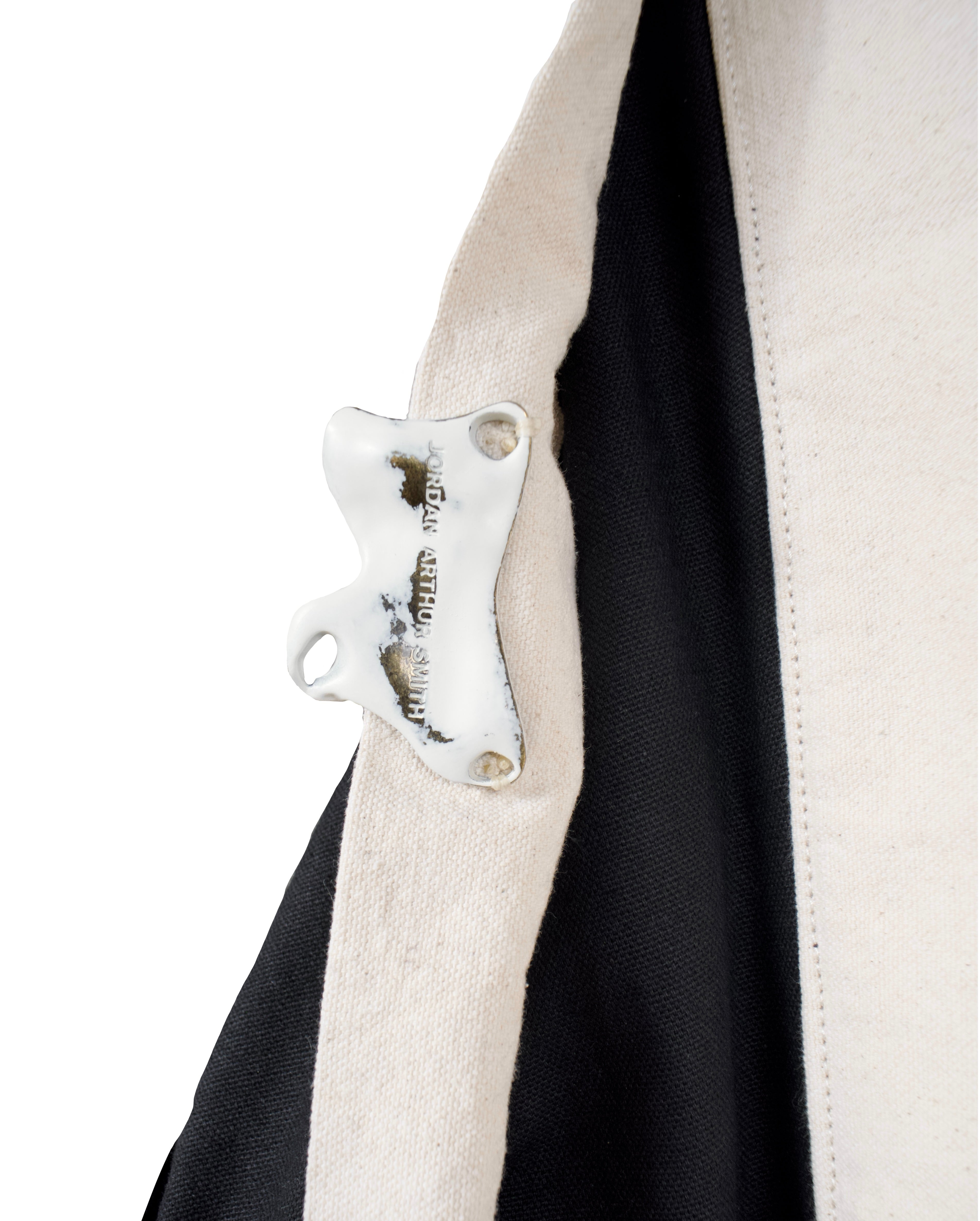 BLACK & WHITE REVERSIBLE POST HUMAN PANTS