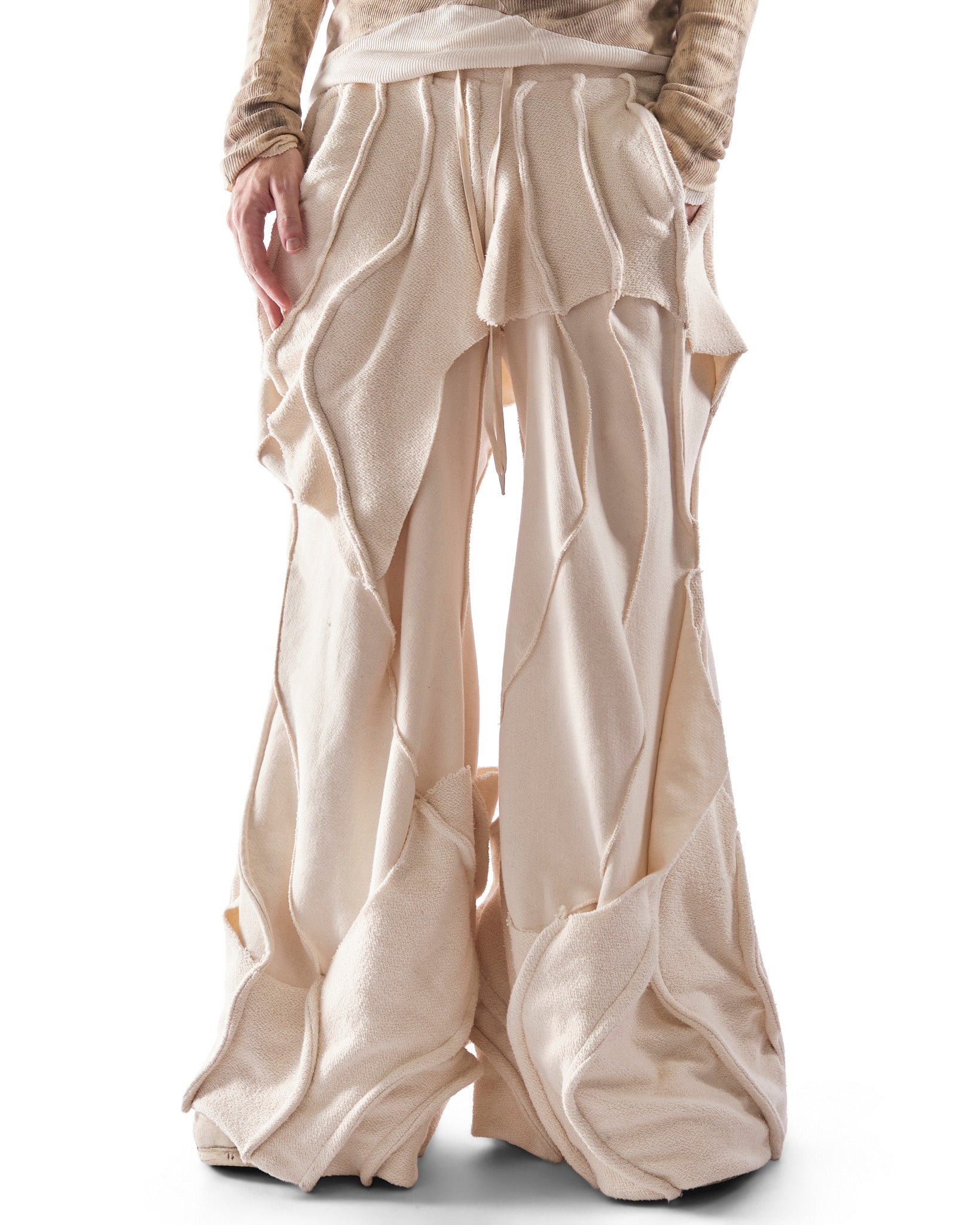 UNDYED REVERSIBLE ANTHURIUM PANTS