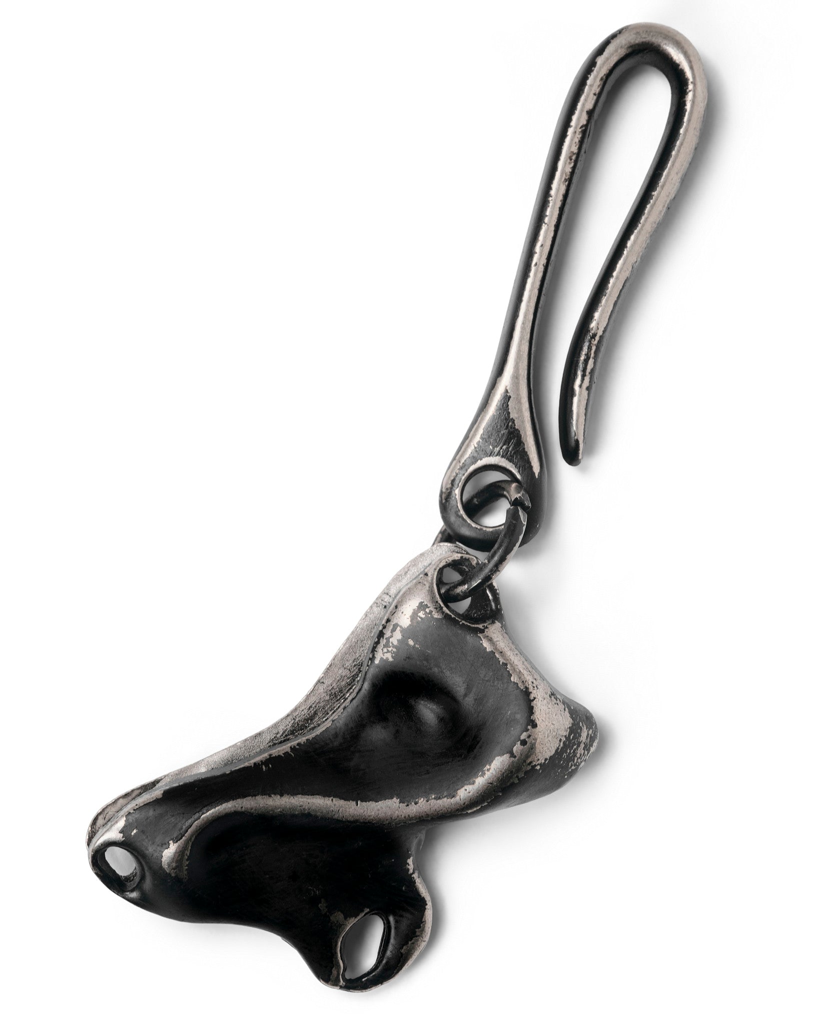 RIPARIUM OBJECT No. 1 - BLACK PAINTED SILVER