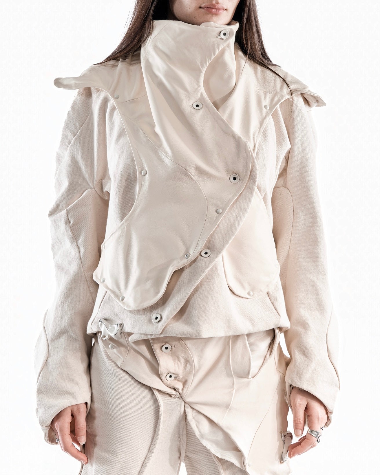 UNDYED LEATHER CERITH JACKET WOMENS