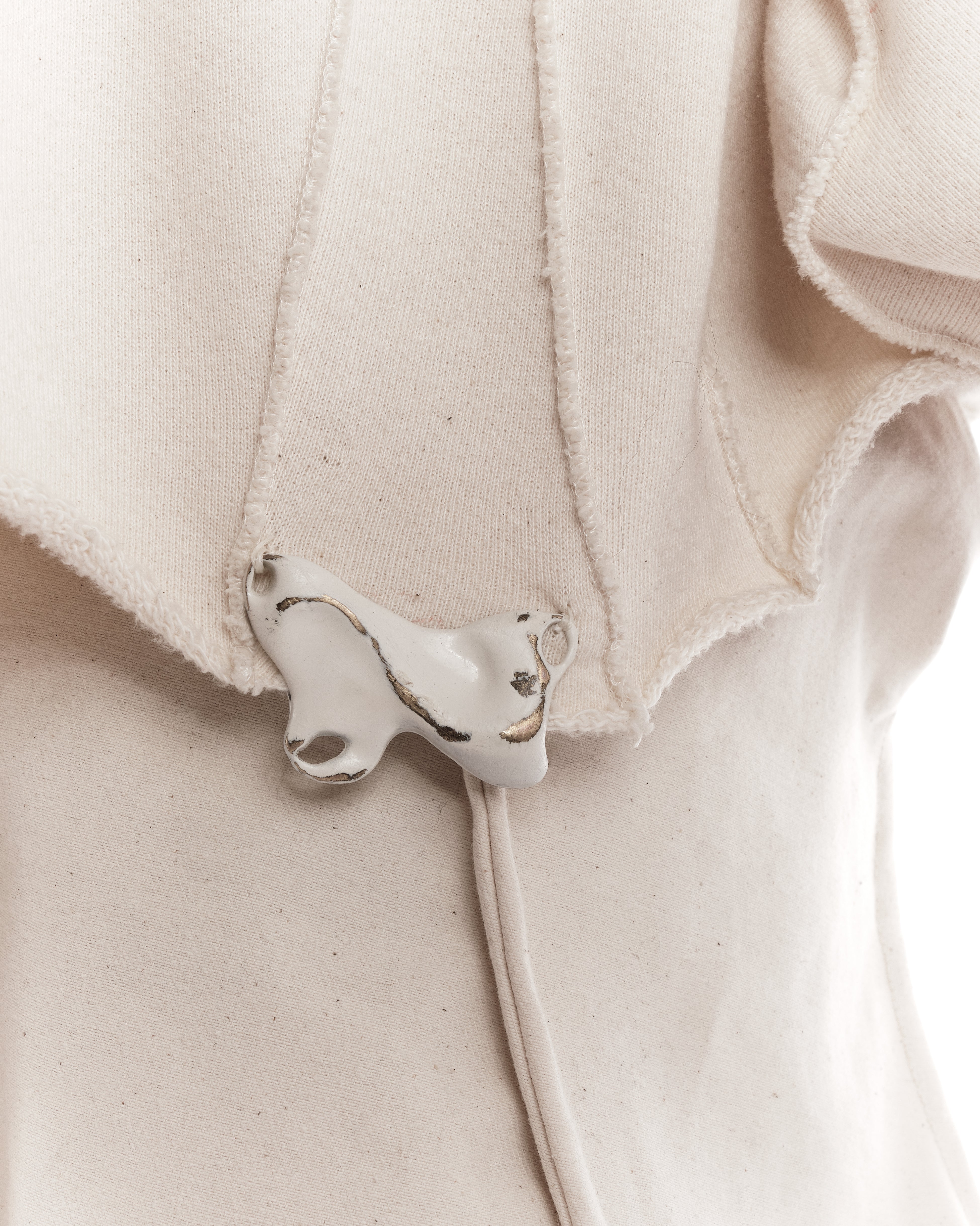 UNDYED REVERSIBLE POST HUMAN SWEATER